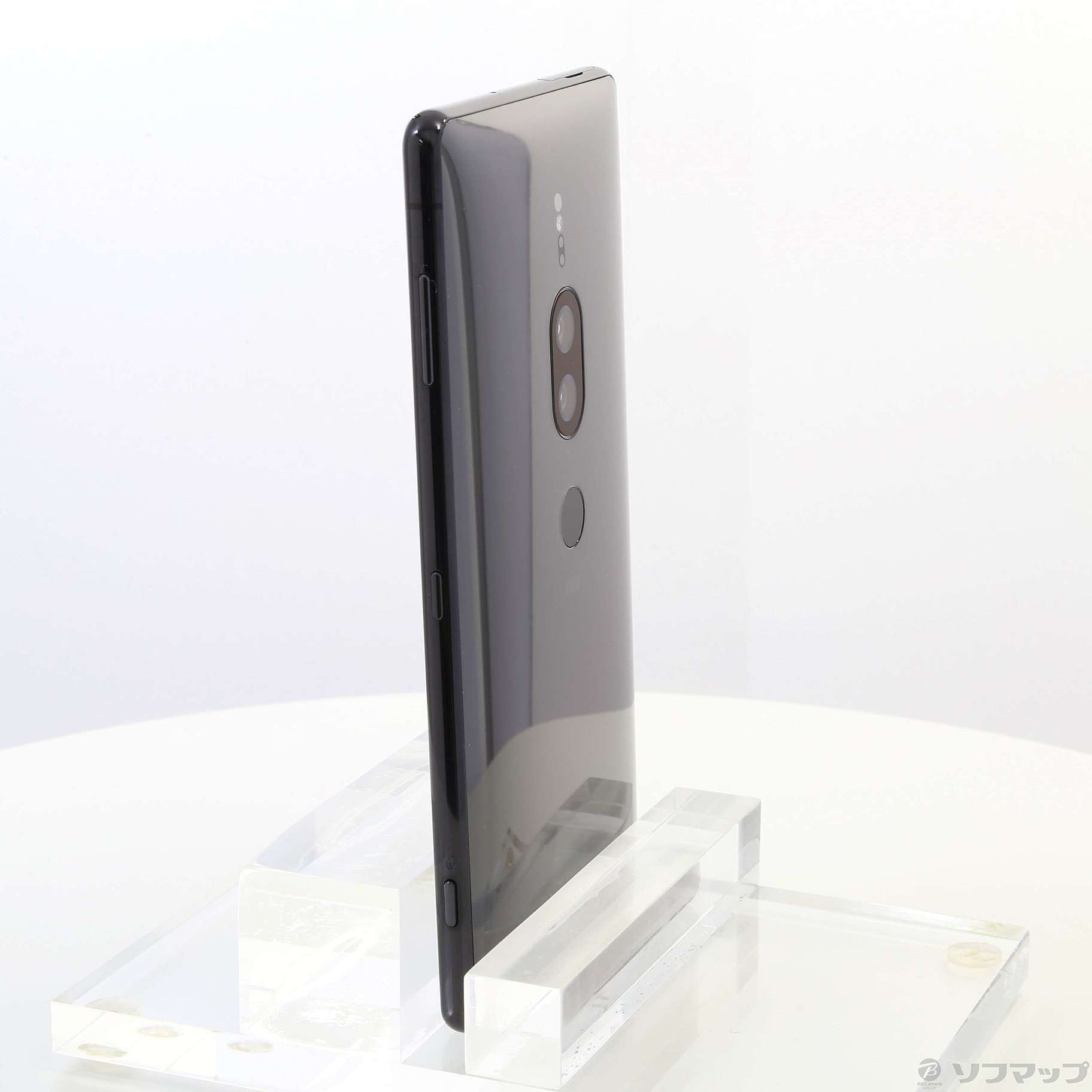 中古】Xperia XZ2 Premium 64GB クロムブラック SOV38 au ◇12