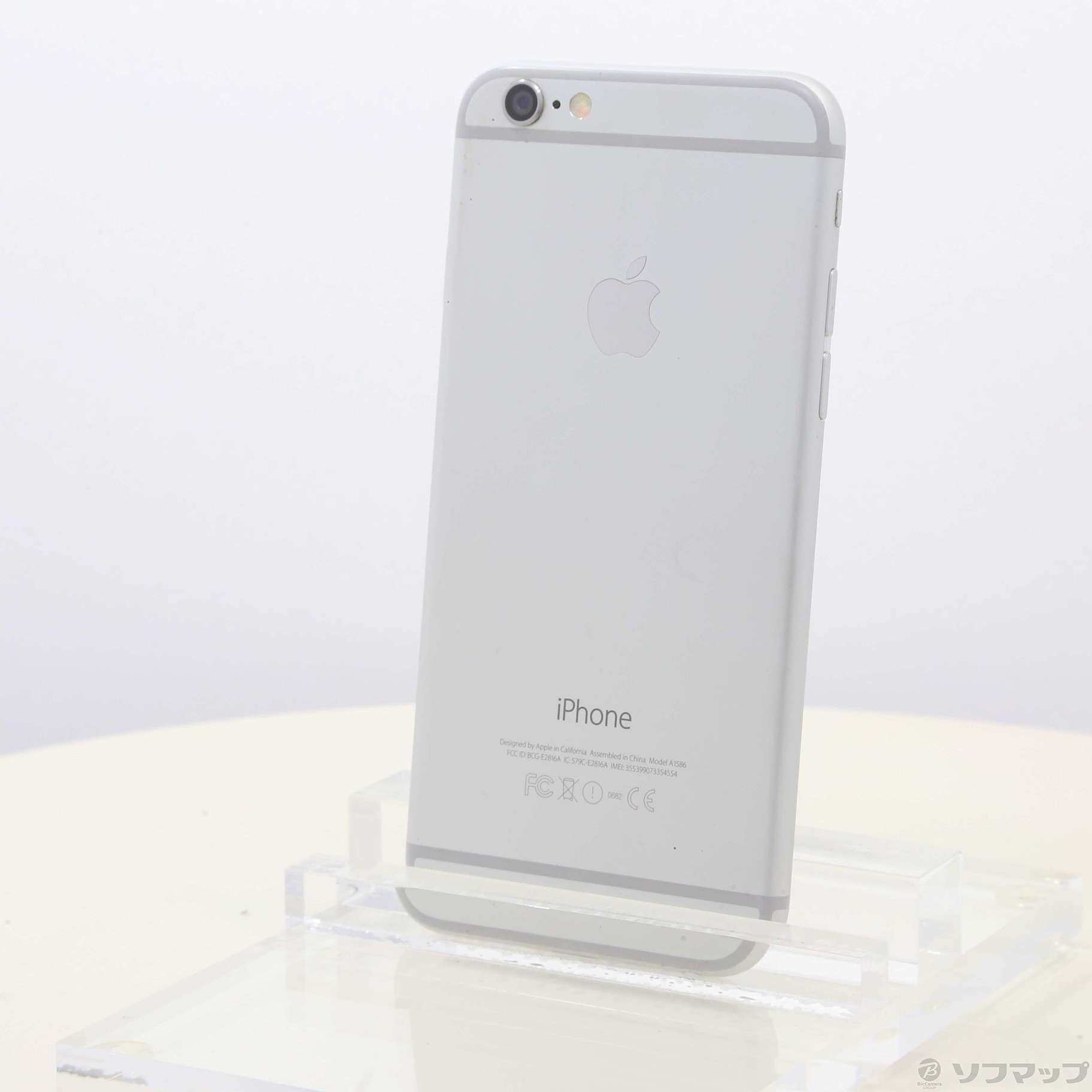 中古】iPhone6 16GB シルバー MG482J／A au ◇01/12(水)値下げ