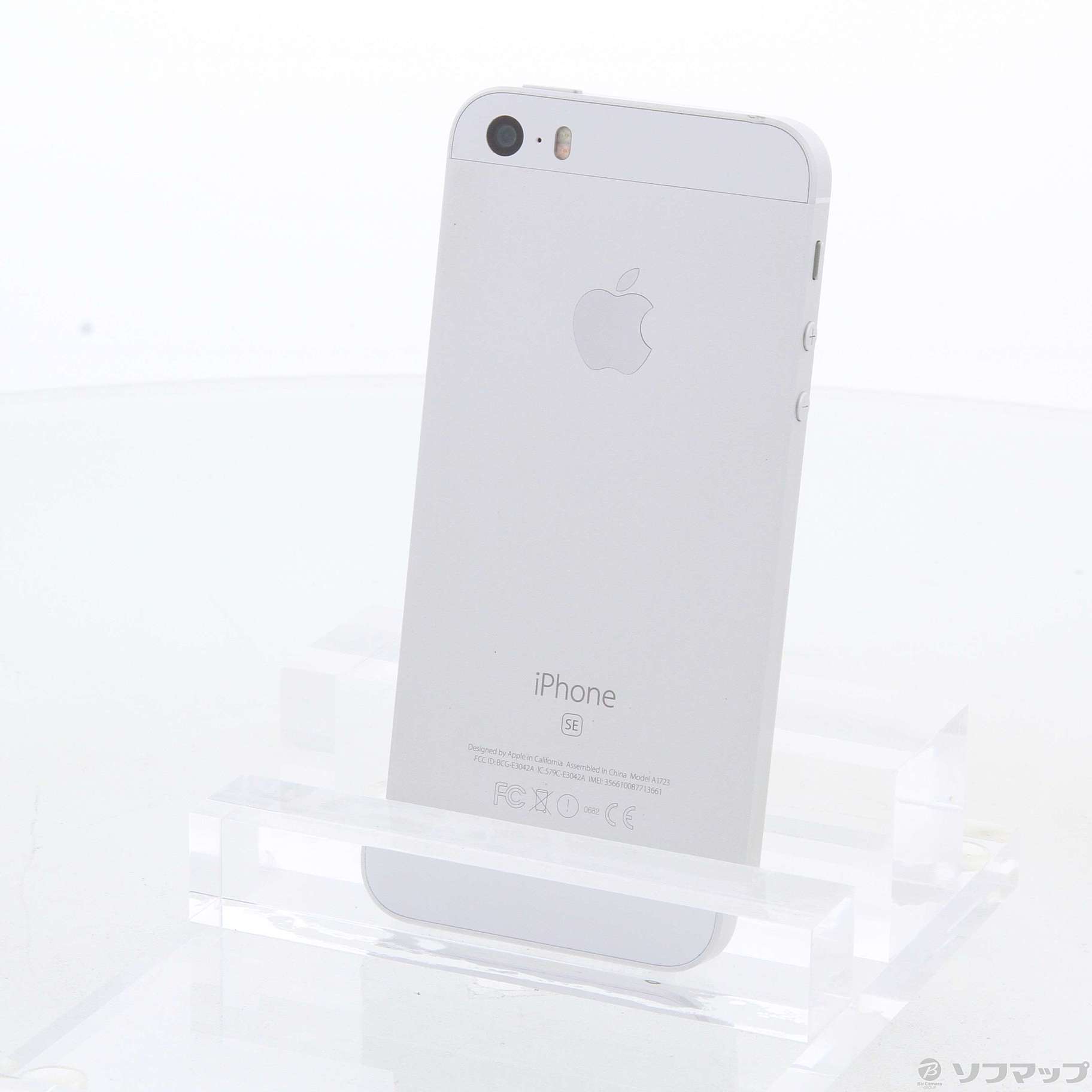 中古】iPhone SE 32GB シルバー MP832J／A SIMフリー ◇12/13(月