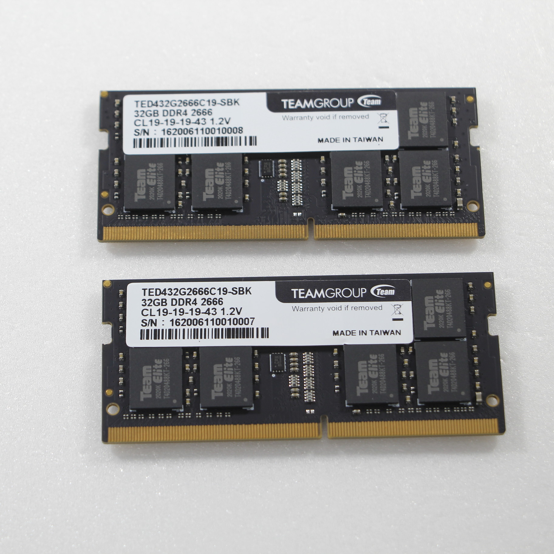 【中古】DDR4-2666 64GB(32GB×2枚) TEAM 中古】DDR4-2666 64GB(32GB×2枚) TEAM Team - 【中古】DDR4-2666 64GB