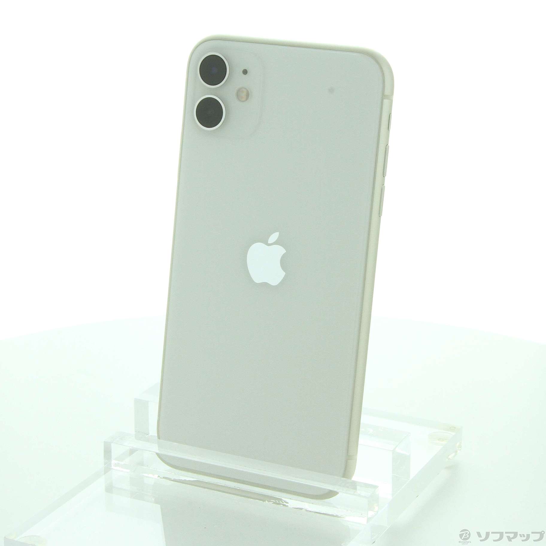 SALE爆買いiPhone11 64GB ホワイト MHDC3J/A クリアケースセット スマートフォン本体
