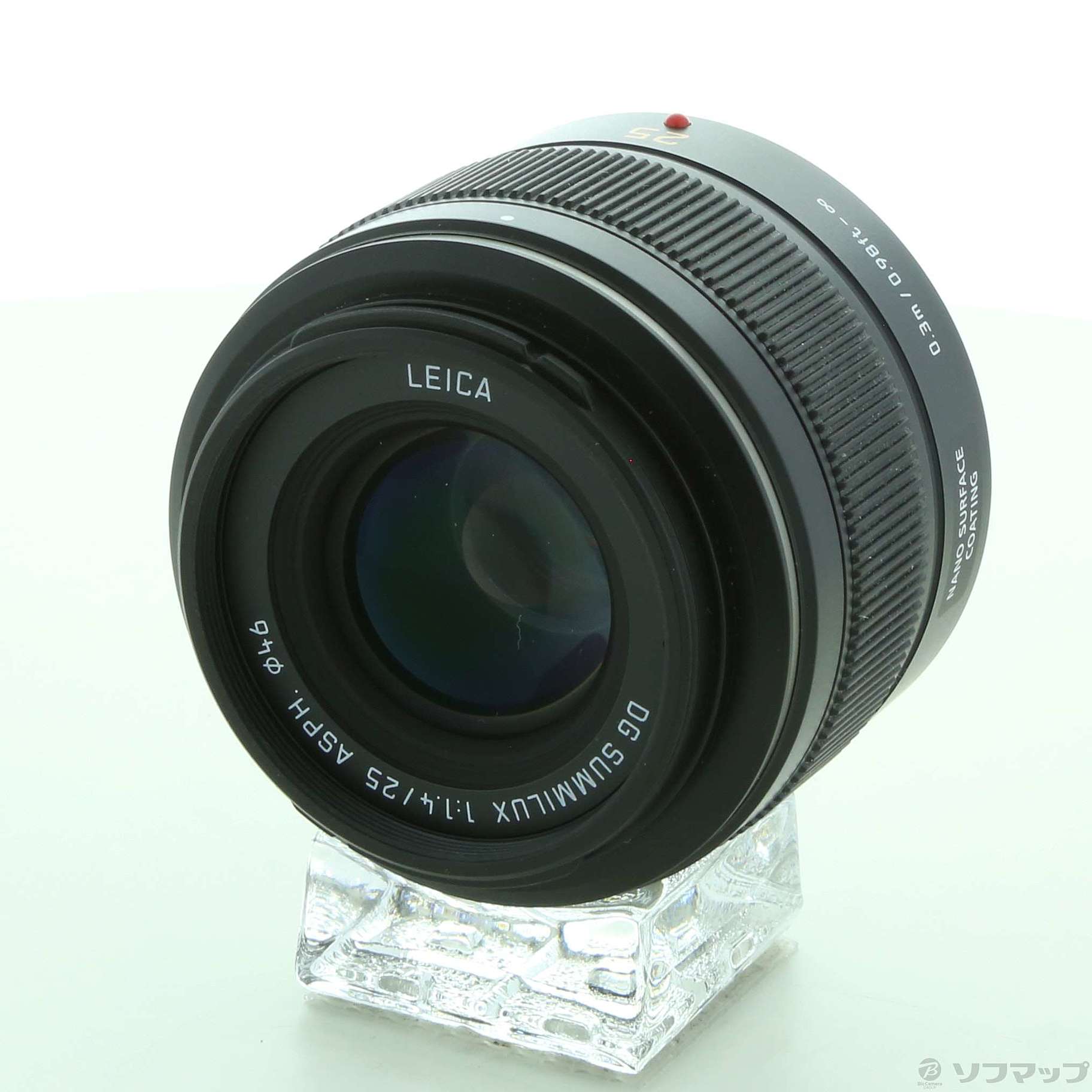 中古】LEICA DG SUMMILUX 25mm／F1.4 ASPH. (H-X025)(レンズ) [2133035639834]  リコレ！|ビックカメラグループ ソフマップの中古通販サイト