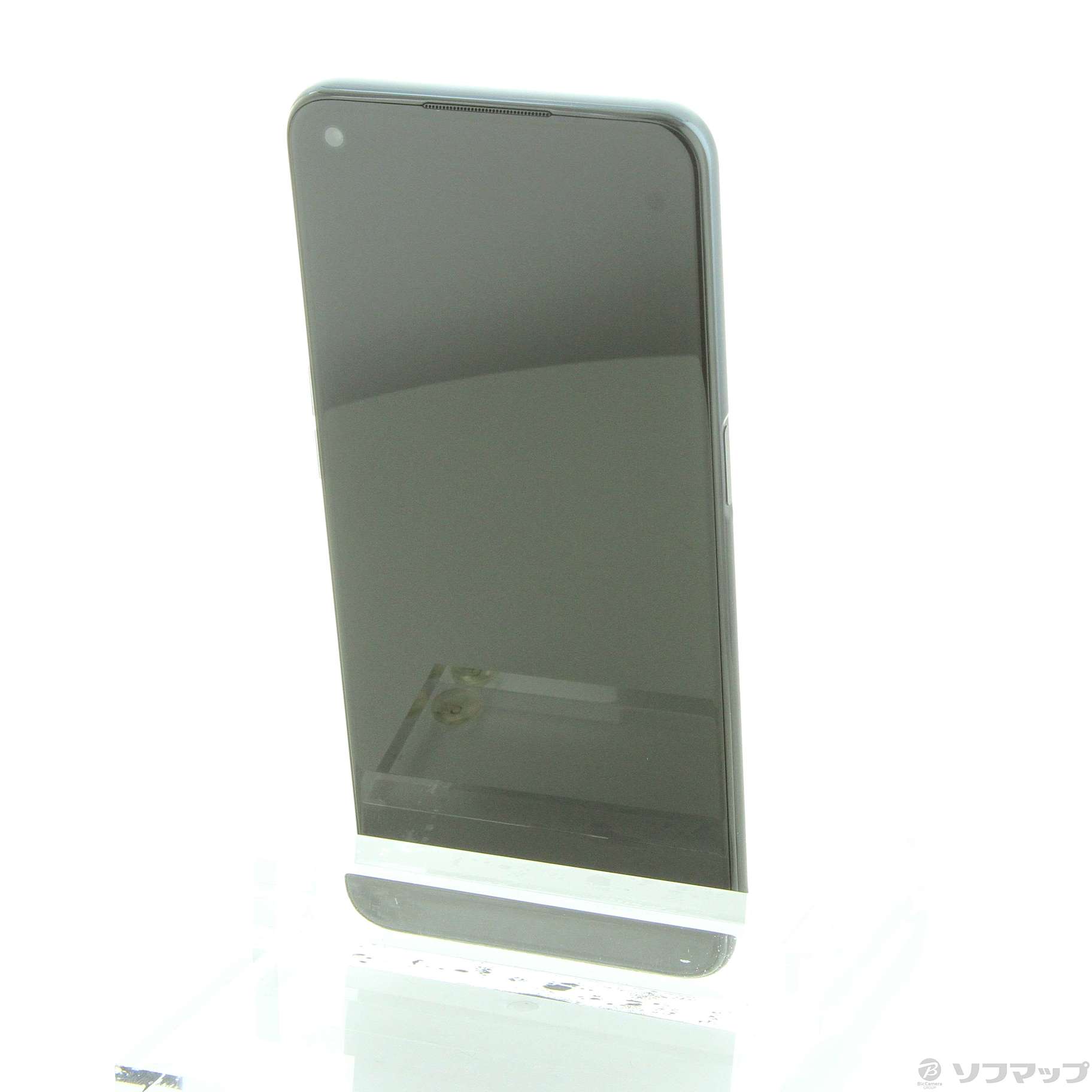中古】OPPO A54 5G 64GB シルバーブラック OPG02 auロック解除SIM