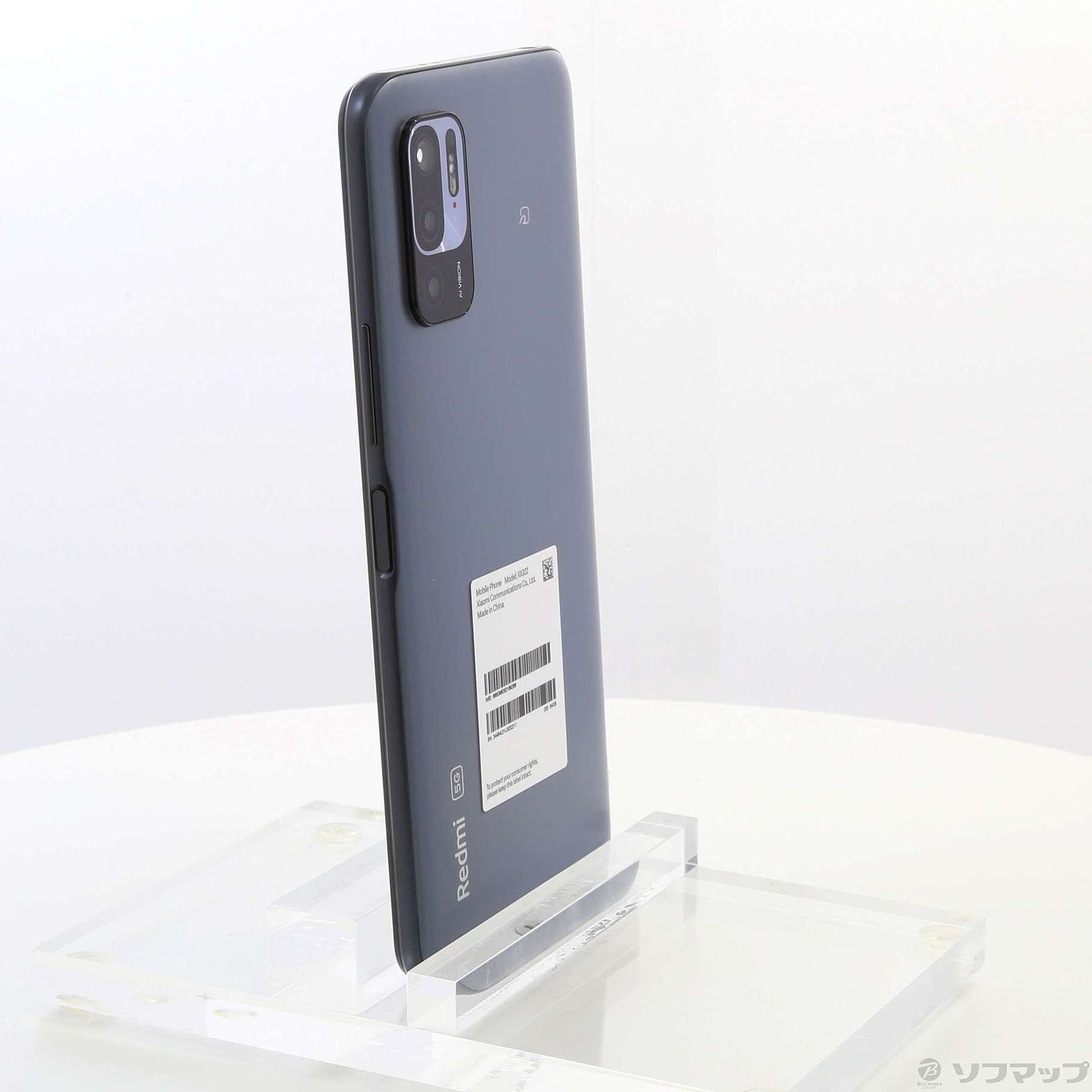中古】Redmi Note 10 JE 64GB グラファイトグレー XIG02 UQ mobile