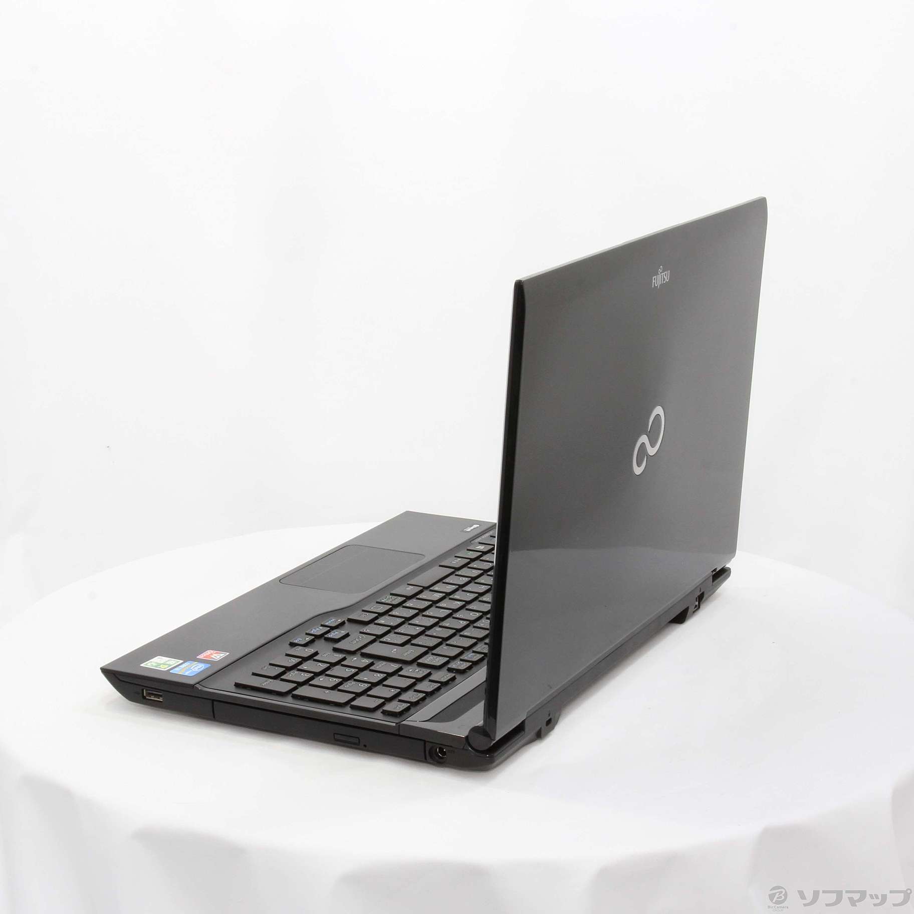 中古】格安安心パソコン LIFEBOOK AH45／K FMVA45KB シャイニー 