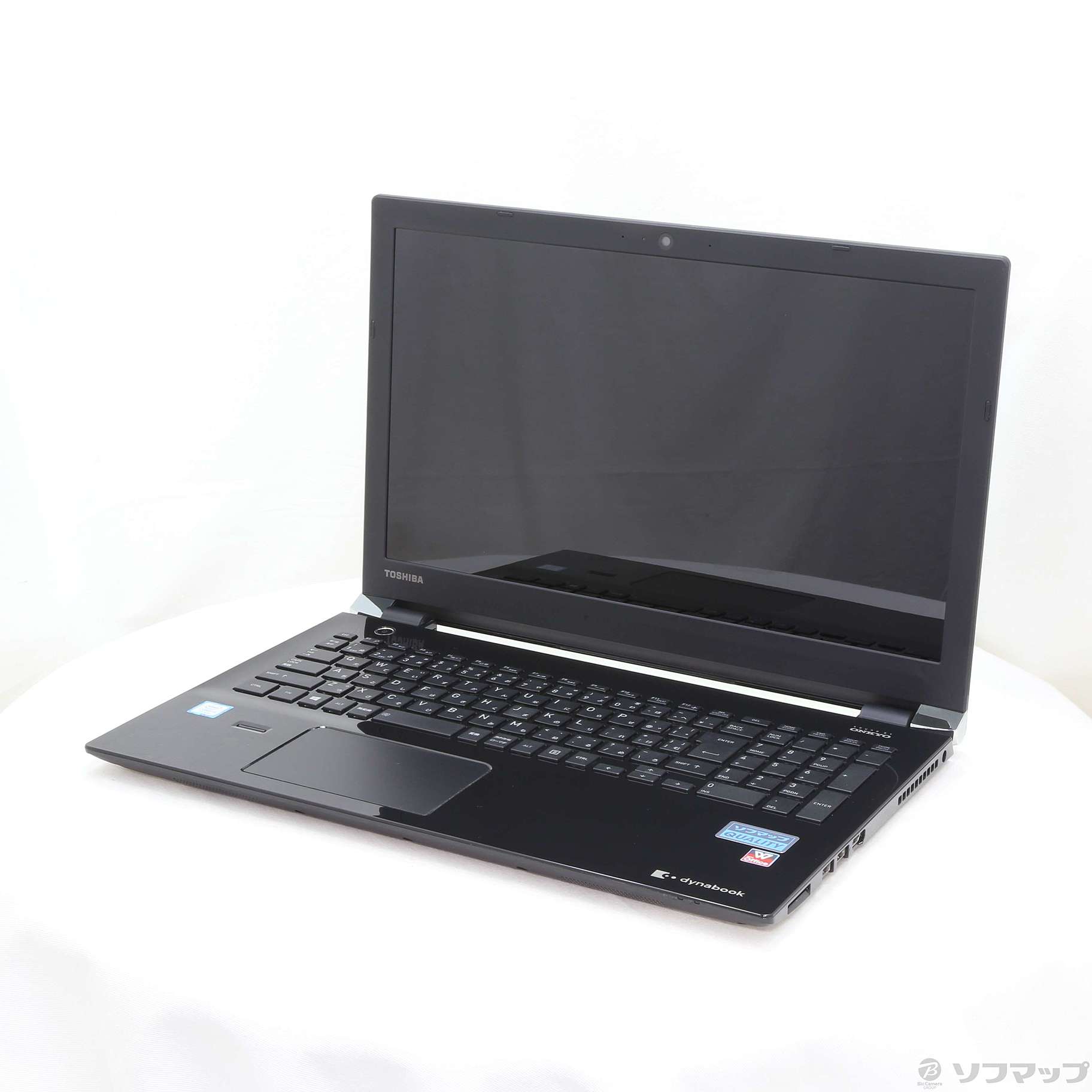 中古】dynabook T55／CB PT55CBP-BJA2 プレシャスブラック 〔Windows