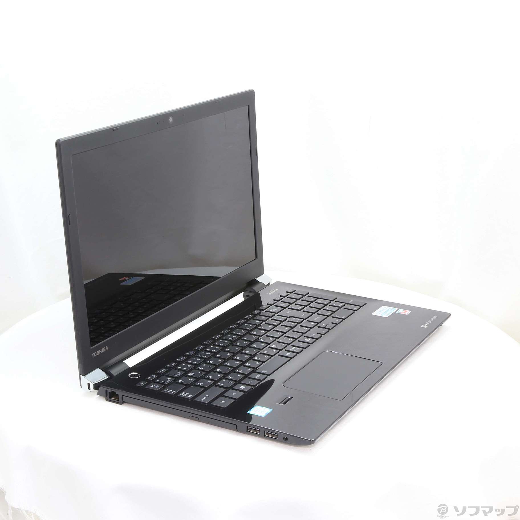 中古】dynabook T55／CB PT55CBP-BJA2 プレシャスブラック 〔Windows
