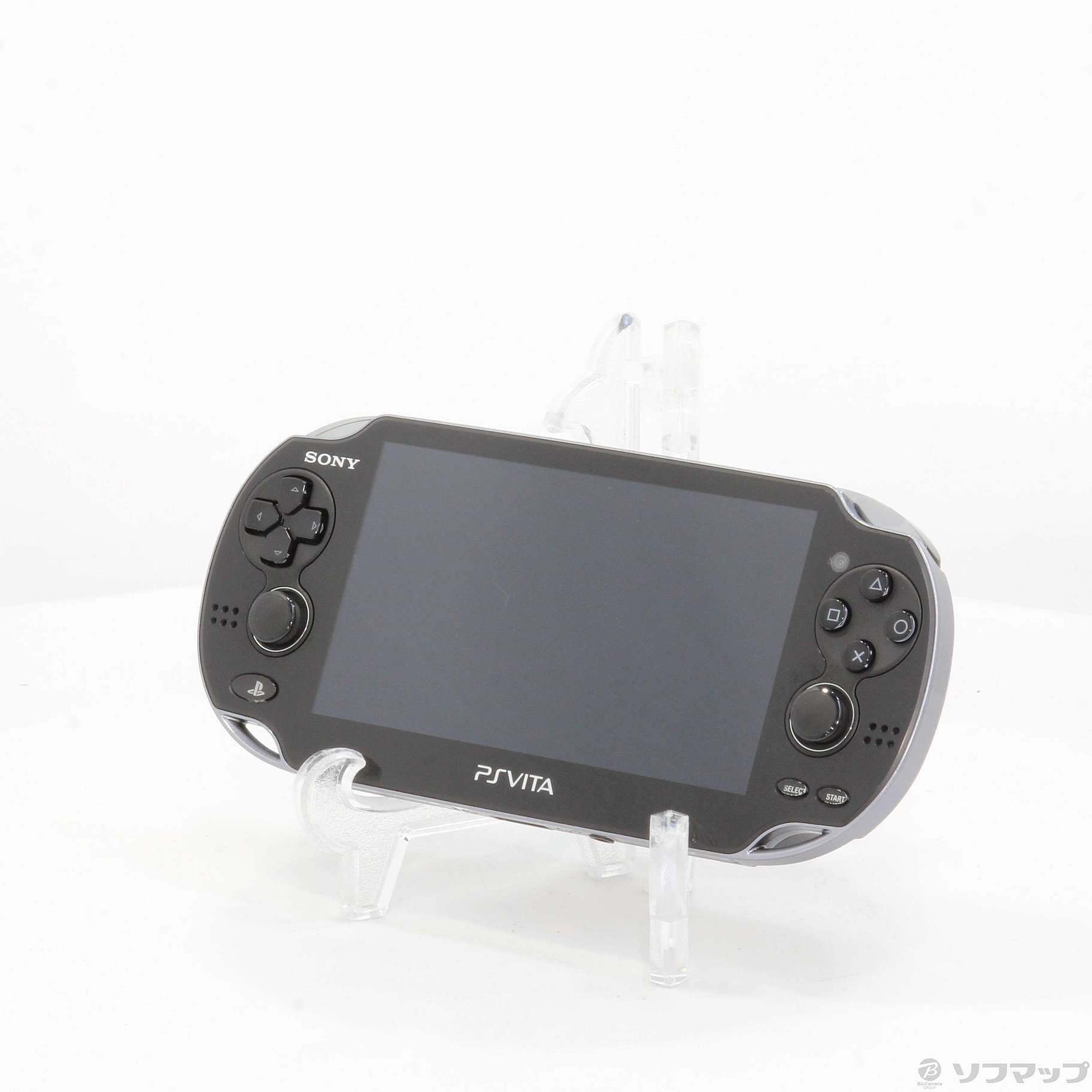 中古】PlayStation Vita 3G／WI-FIモデル クリスタルブラック PCH