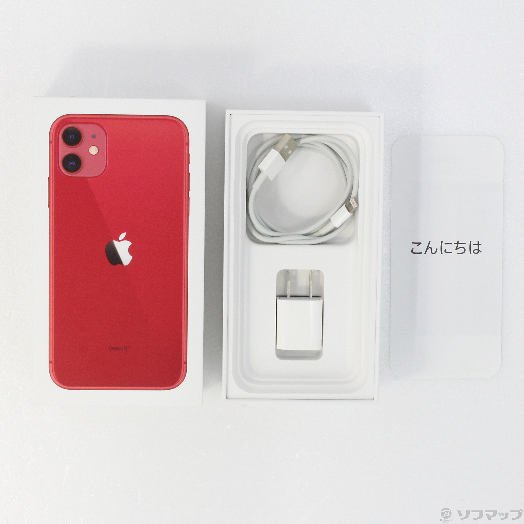 中古】iPhone11 64GB プロダクトレッド MWLV2J／A docomo ...