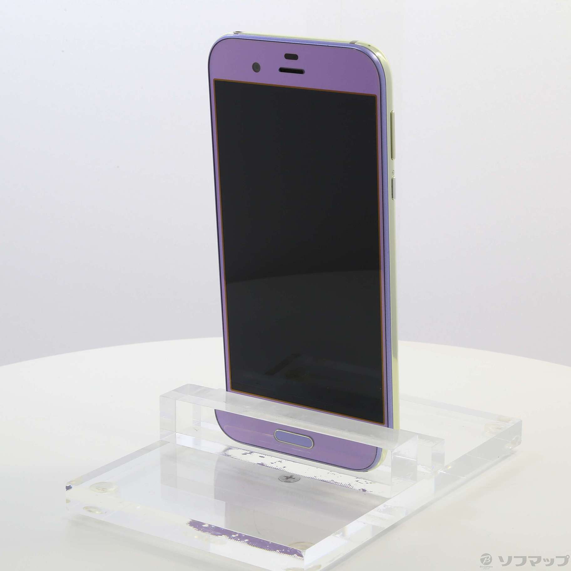 SHARP - SIMロック解除 AQUOS R SH-03J docomo 本体 ラベンダー 中古】AQUOS R 64GB クリスタルラベンダー SH-03J docomoロック