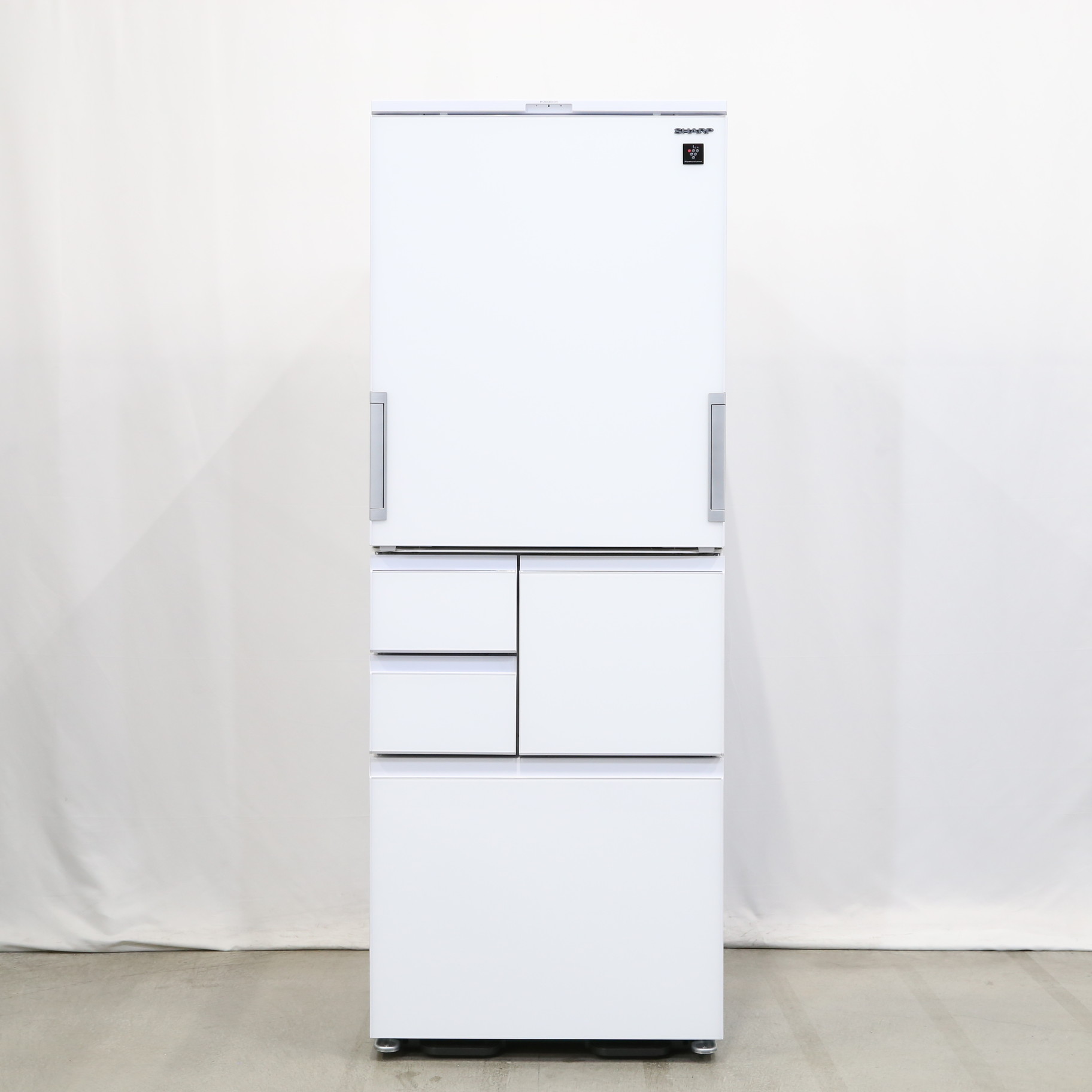 中古】〔展示品〕 冷蔵庫 ピュアホワイト SJ-AW50H-W ［5ドア ／左右 
