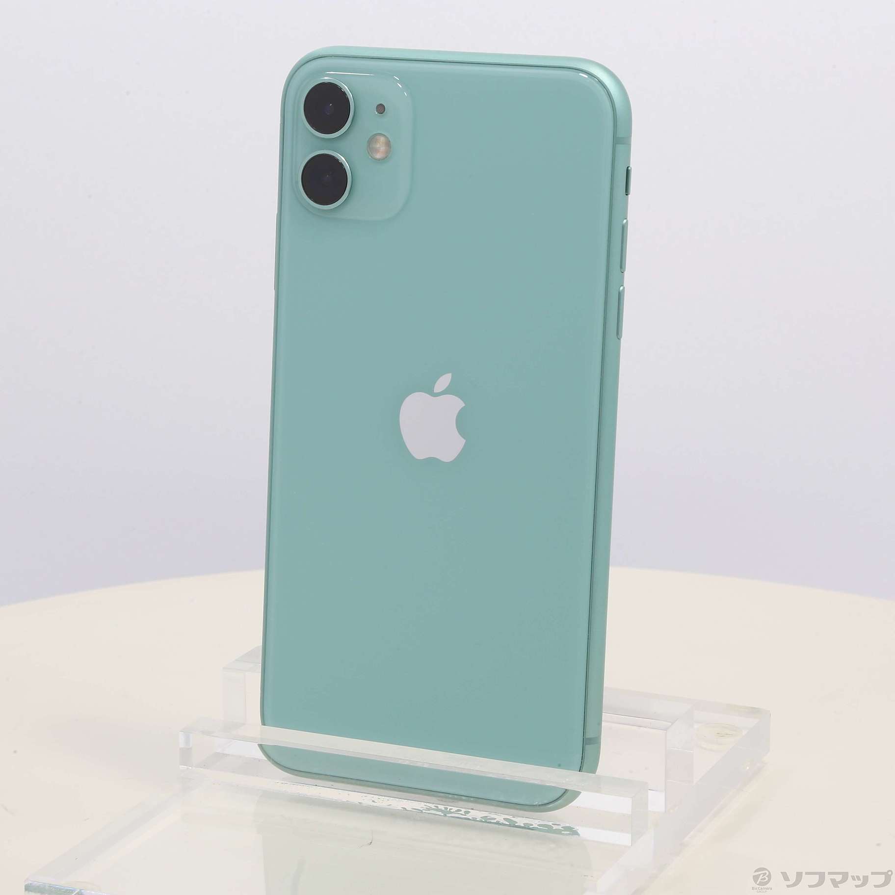 中古】iPhone11 128GB グリーン MWM62J／A SIMフリー [2133035727951
