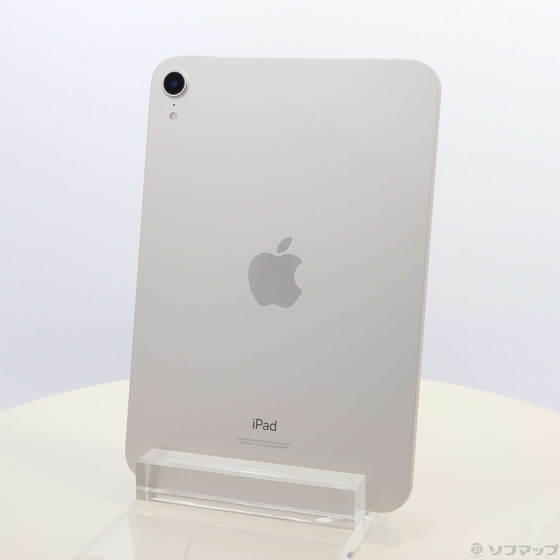 中古】iPad mini 第6世代 64GB スターライト MK7P3J／A Wi-Fi ◇10/25