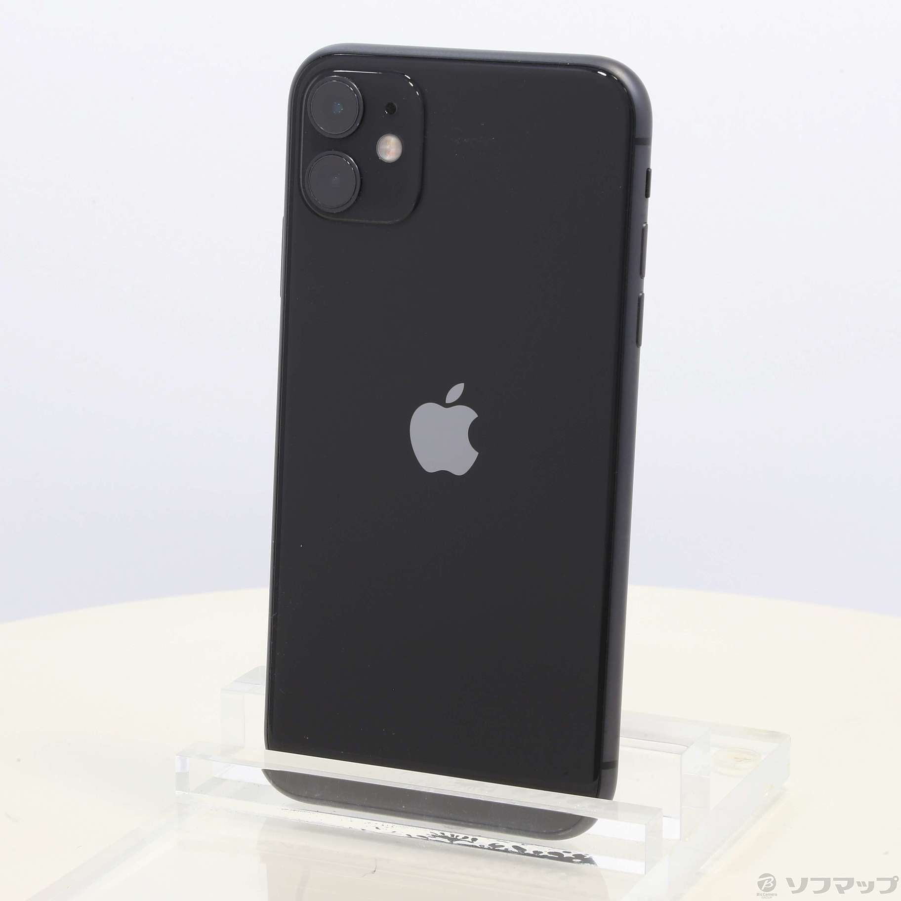 中古】セール対象品 iPhone11 64GB ブラック MWLT2J／A SIMフリー ◇03