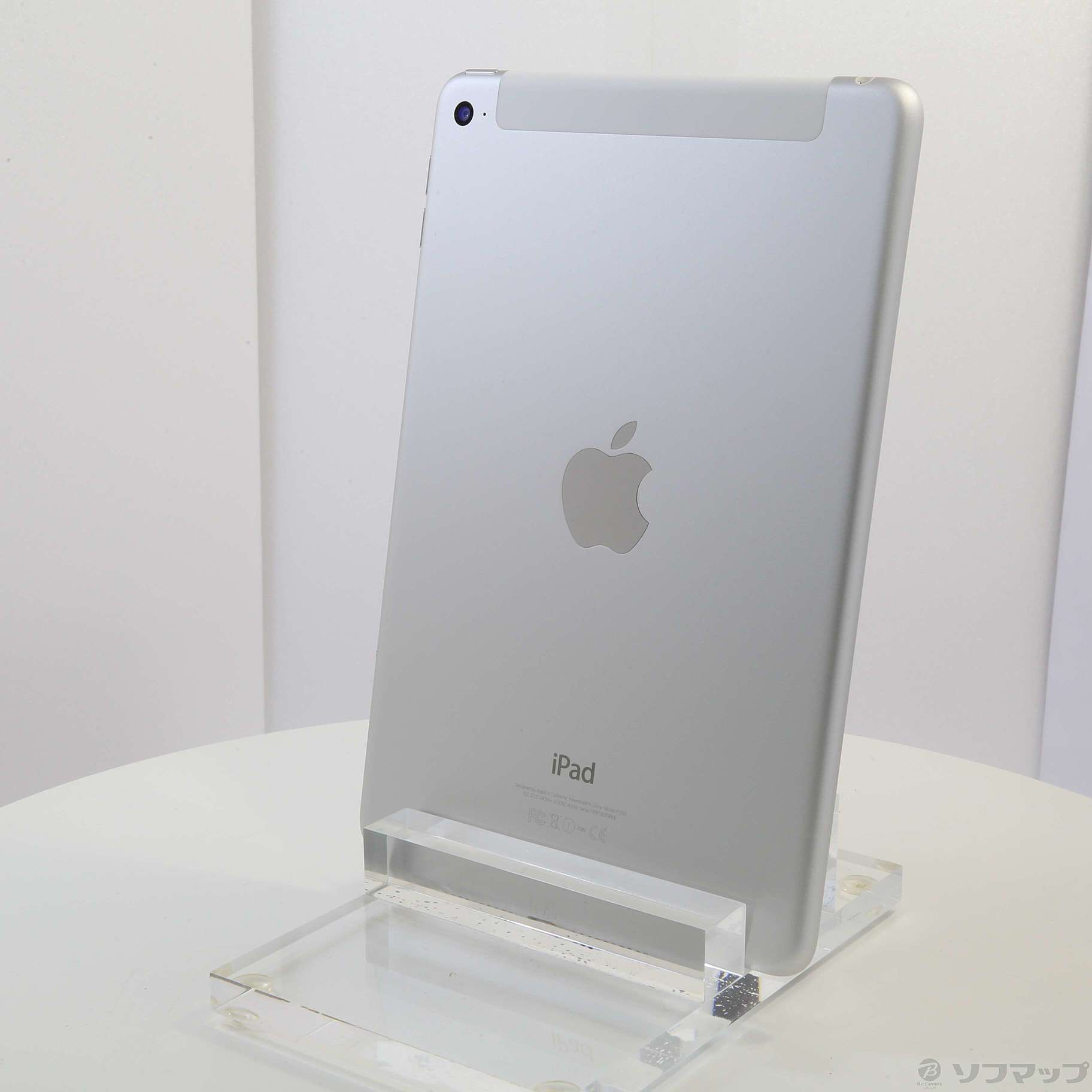 中古】iPad mini 4 64GB シルバー MK732J／A SoftBank [2133035739367