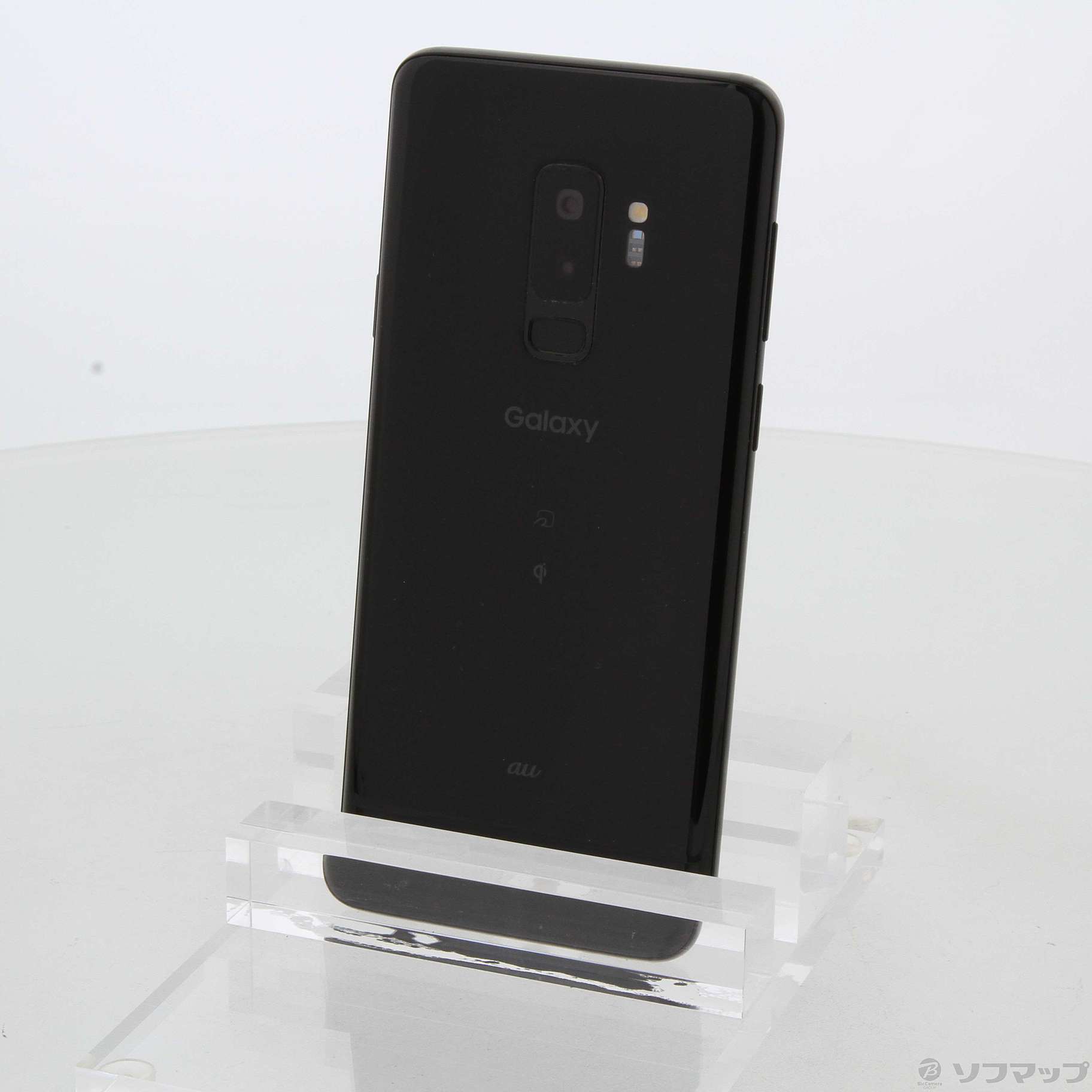 中古】GALAXY S9+ 64GB ミッドナイトブラック SCV39 auロック解除SIM 