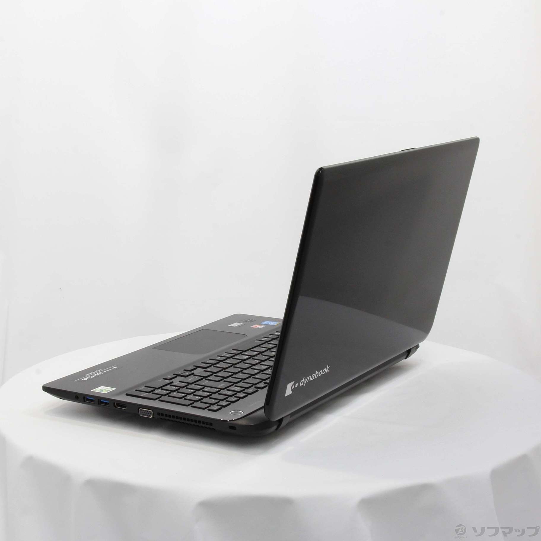 dynabook T55/45MB プレシャスブラック 500GB/8GB dynabook T55 T55/45MB PT55-45MSXB [プレシャスブラック]の製品画像