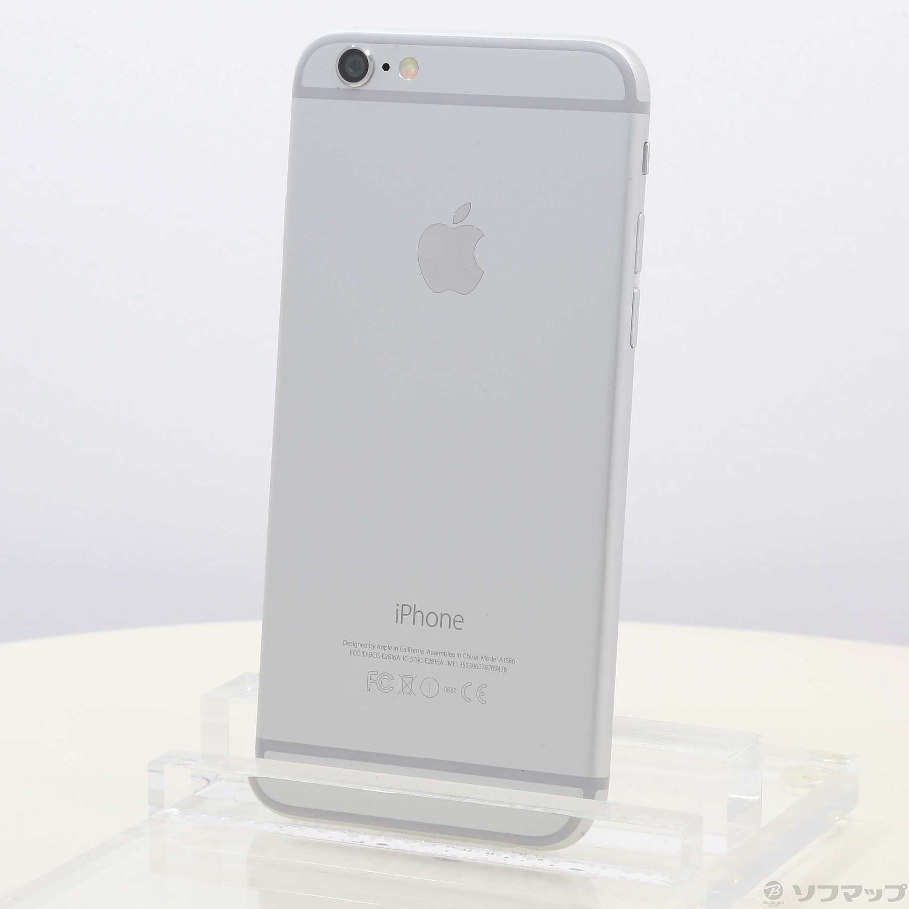 中古】iPhone6 64GB シルバー NG4H2J／A au ◇12/19(日)値下げ 