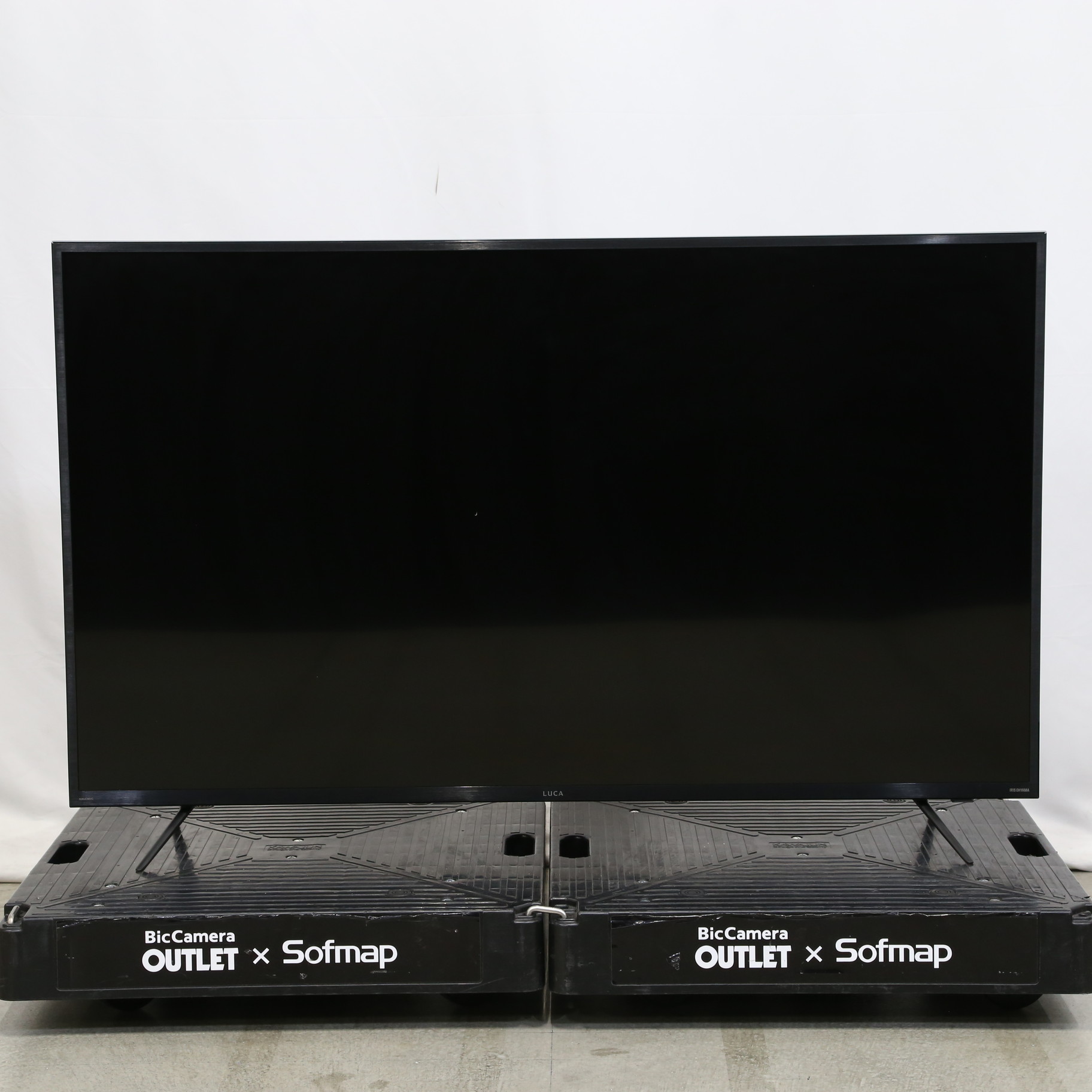 中古】〔展示品〕 液晶テレビ LUCA（ルカ） ブラック 55XUC38VC ［55V