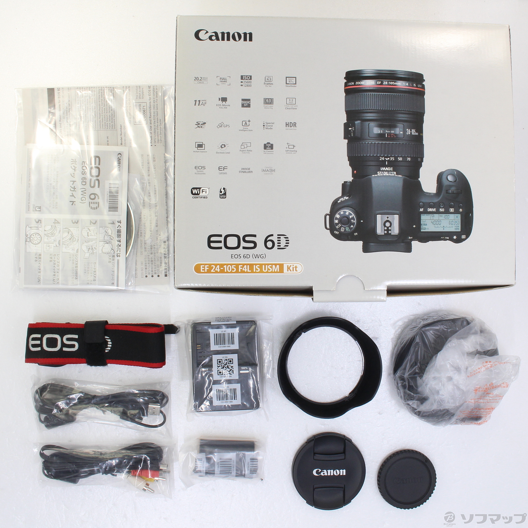 中古】EOS 6D EF24-105L IS USM レンズキット ◇10/29(金)値下げ