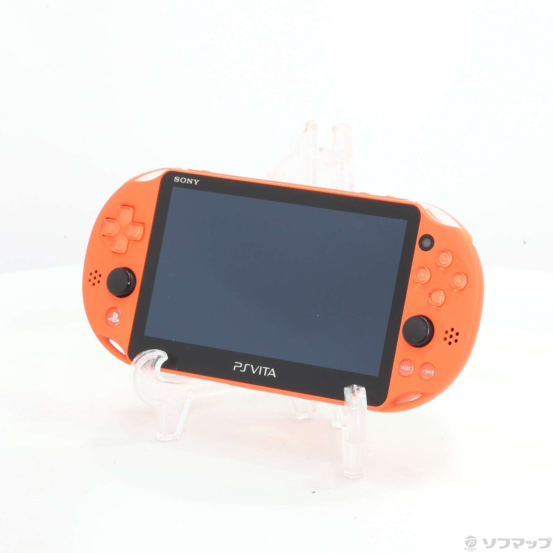 中古】PlayStation Vita Wi-Fiモデル ネオンオレンジ PCH-2000ZA