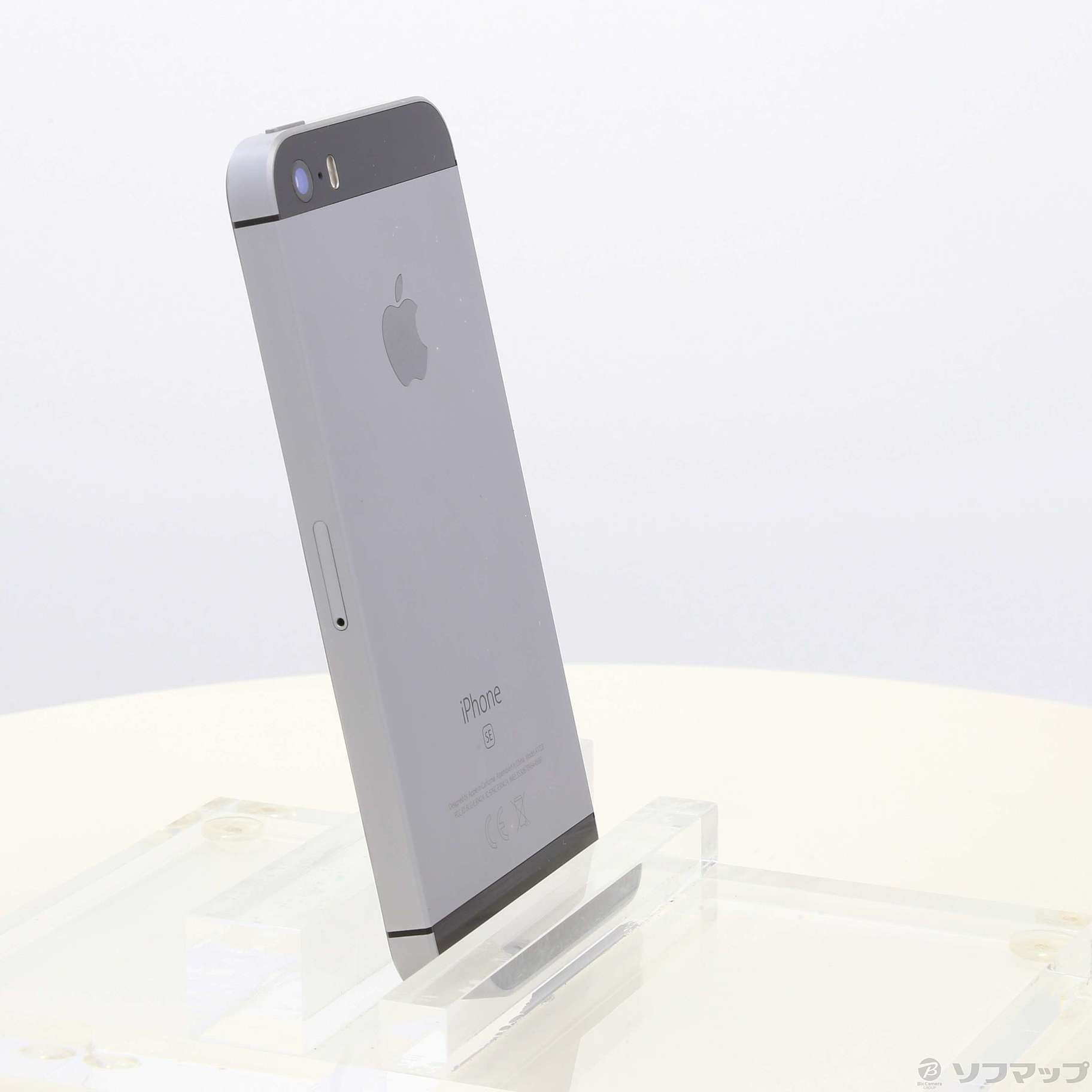 Apple - iphone se  bスペースグレイmp862j/a 白 中古】iPhone SE 128GB スペースグレイ MP862J／A auロック解除