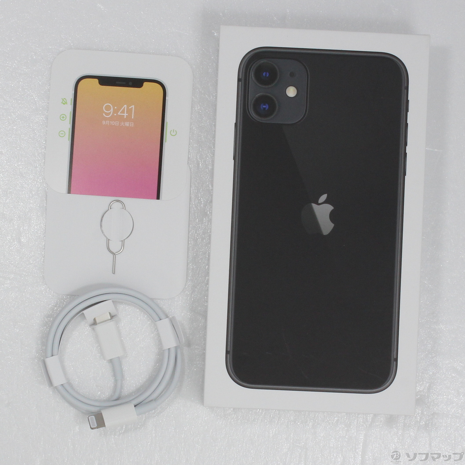 iPhone 11 ブラック MHDA3J/A - スマートフォン/携帯電話