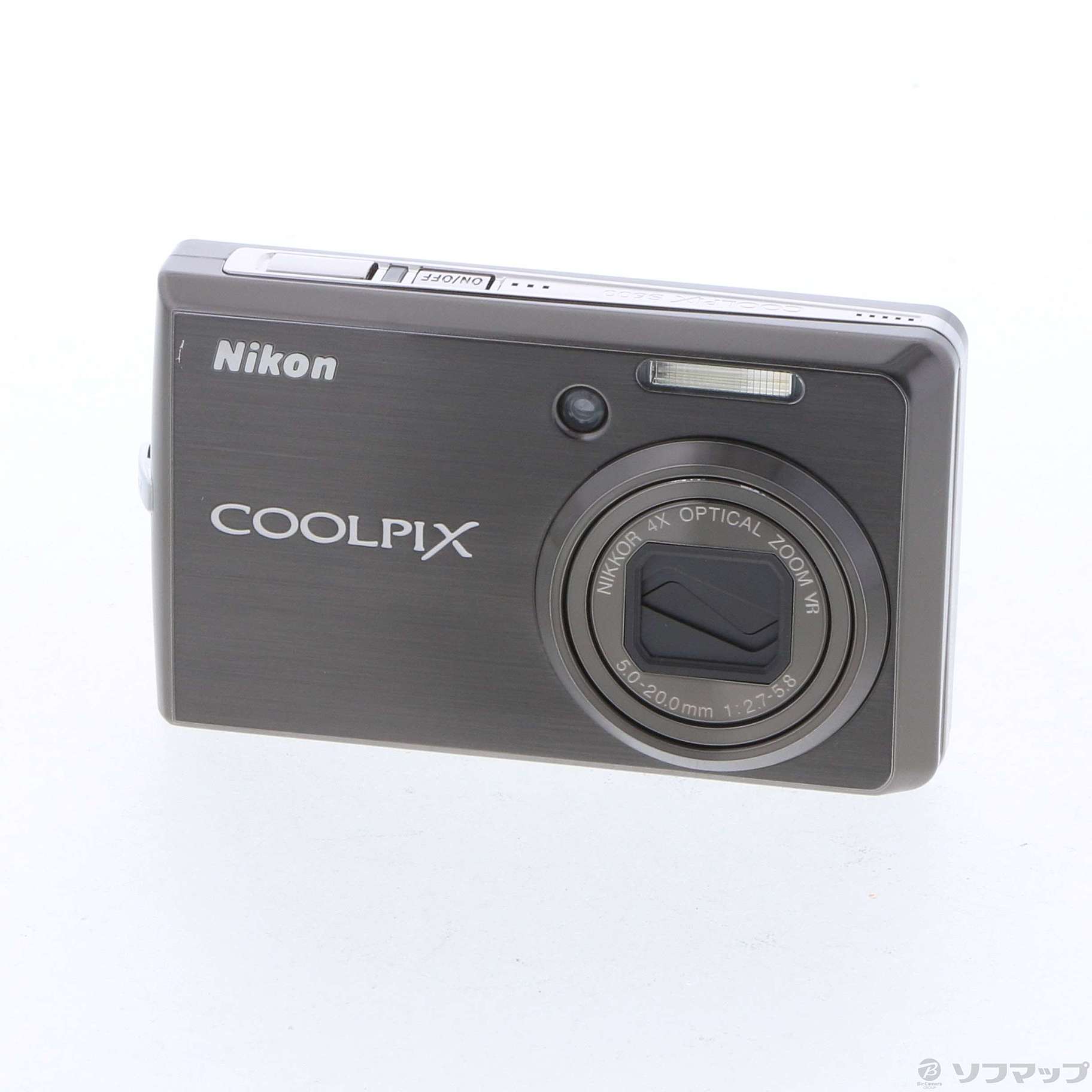 中古】COOLPIX S600 (1000万画素／4倍ズーム／アーバンブラック