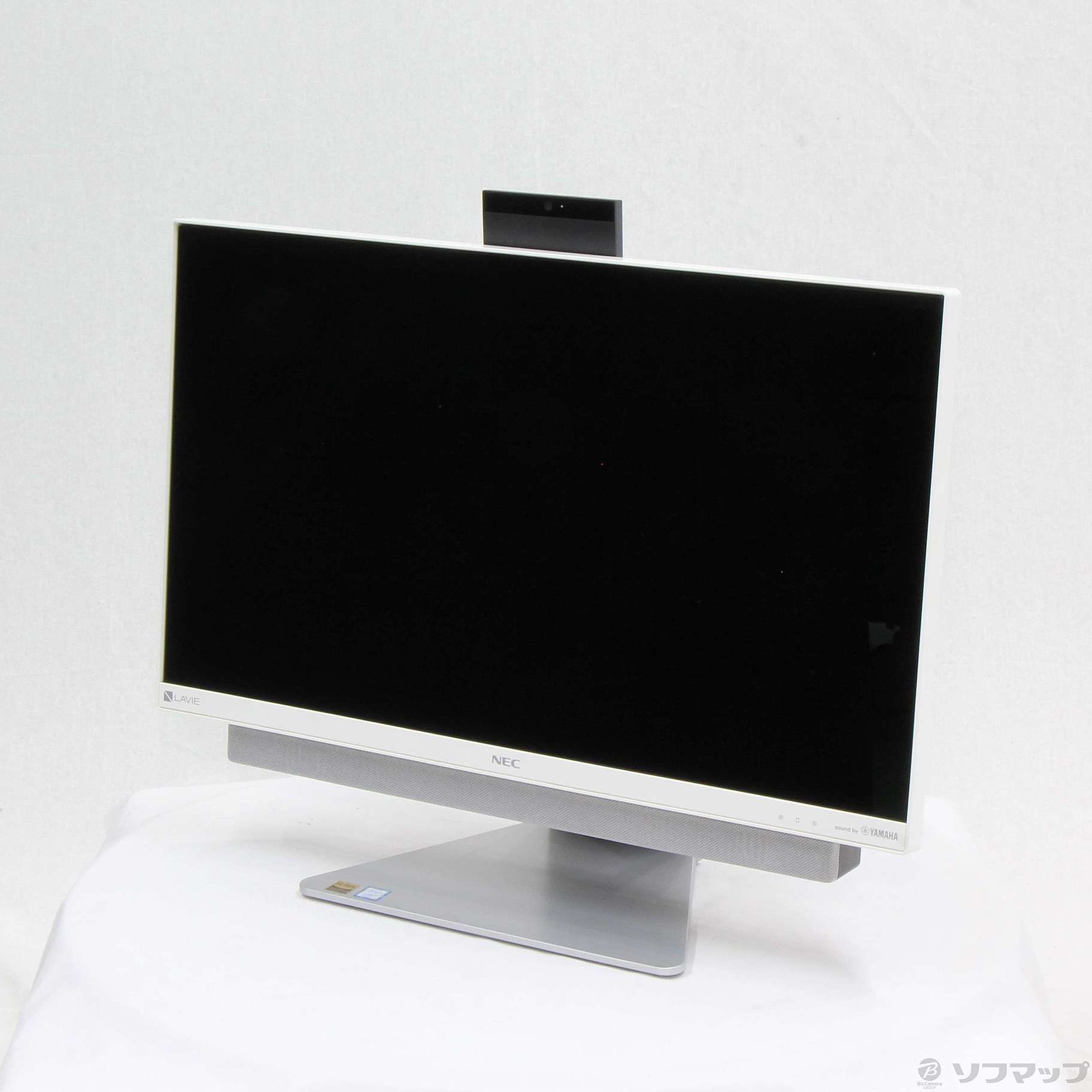 中古 Lavie Desk All In One Pc Da770kaw ホワイトシルバー Windows 10 Office付 リコレ ソフマップの中古通販サイト