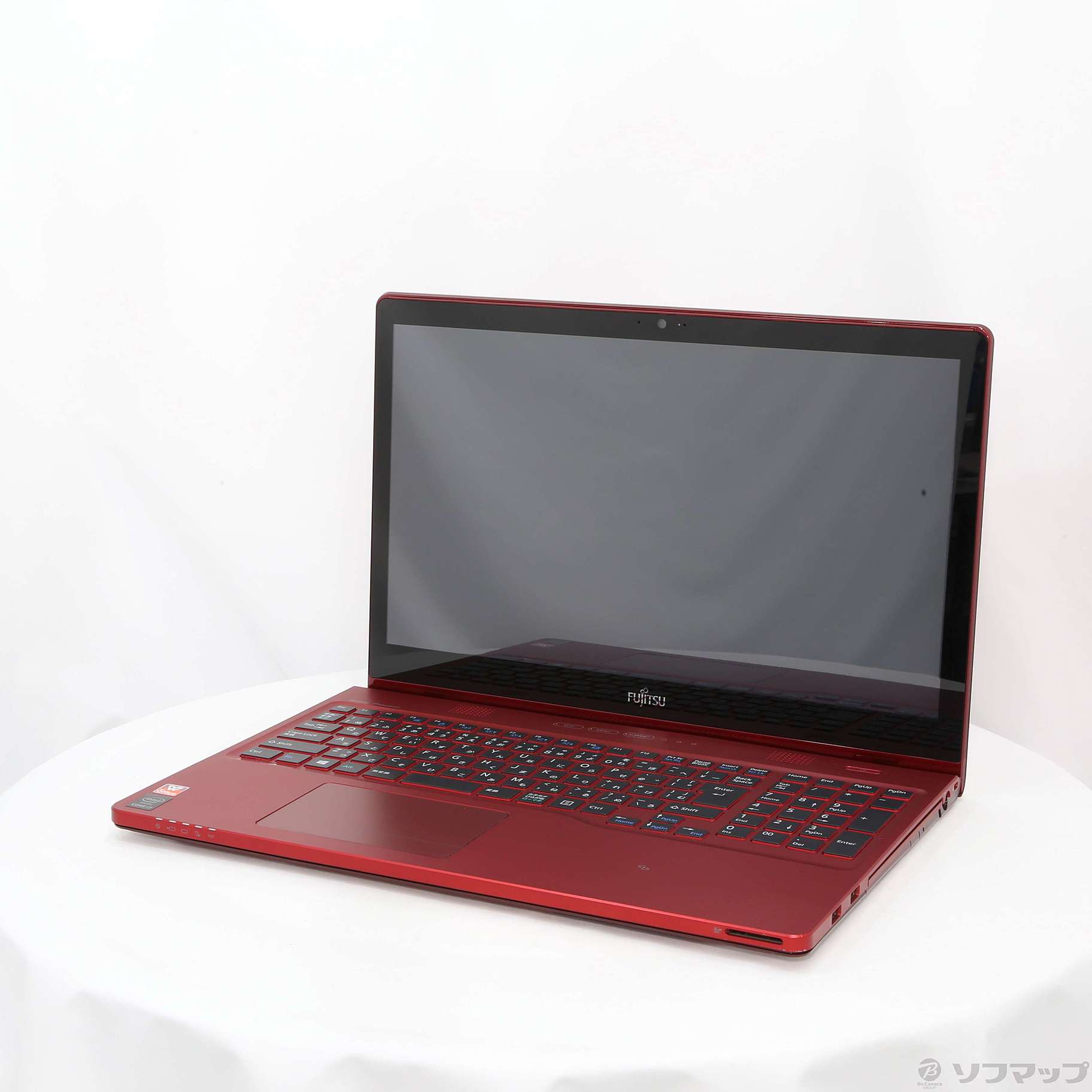 LIFEBOOK AH77／S FMVA77SRZ ガーネットレッド 〔Windows 10〕 ◇02/03(木)値下げ！