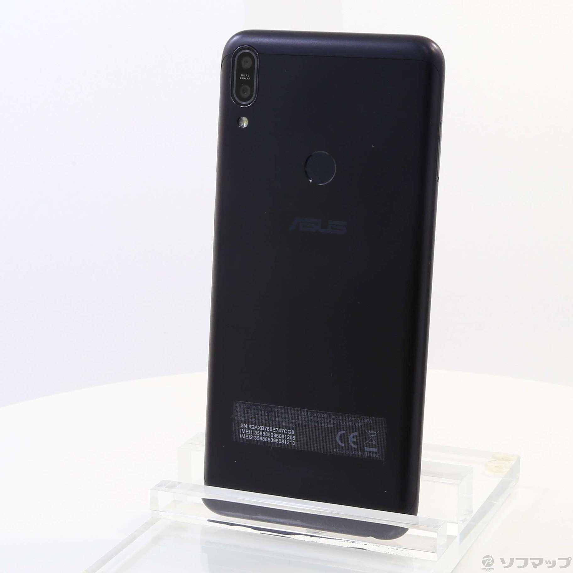 中古】ZenFone Max Pro M1 32GB ディープシーブラック ZB602KL-BK32S3