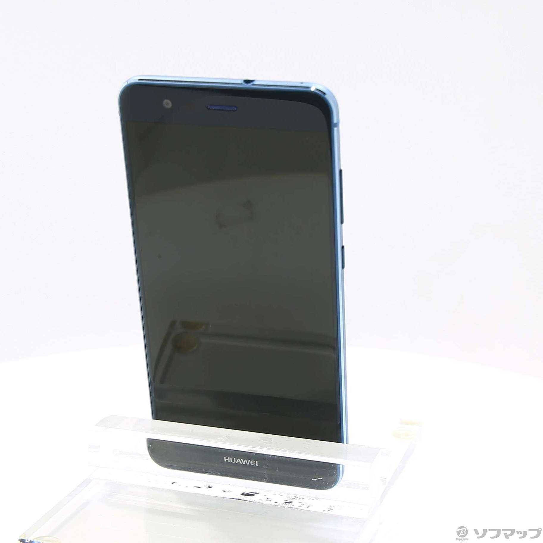 中古】HUAWEI P10 lite 32GB サファイアブルー HWU32SLU UQ mobile