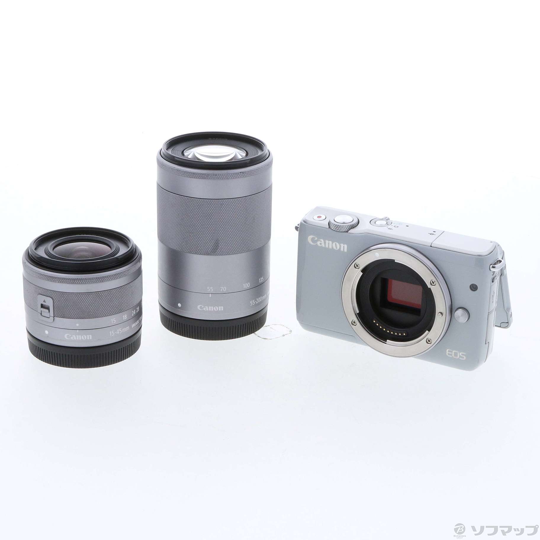 Canon EOS M10【ミラーレス一眼カメラ】 ダブルズームキット