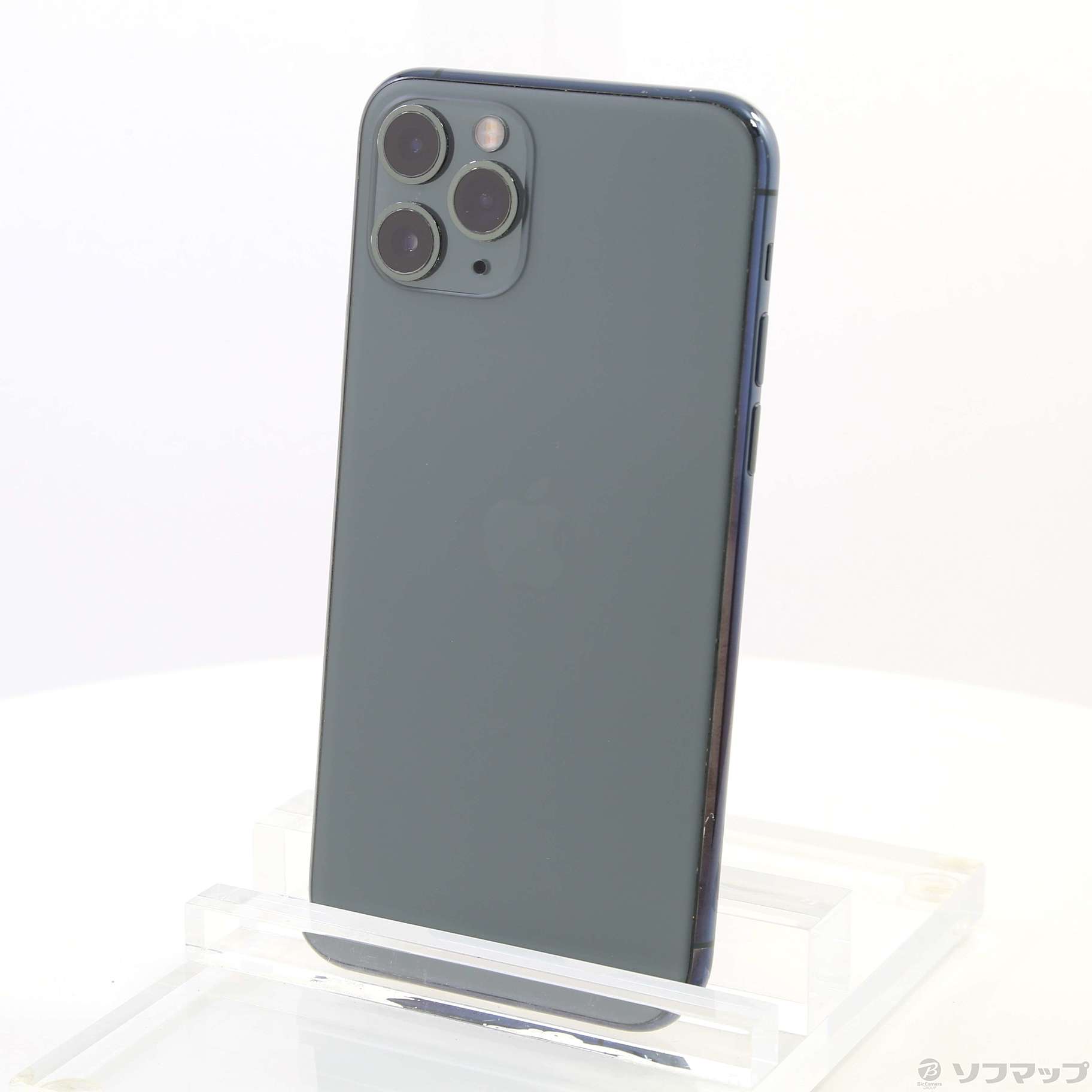 中古】iPhone11 Pro 256GB ミッドナイトグリーン MWCC2J／A docomo