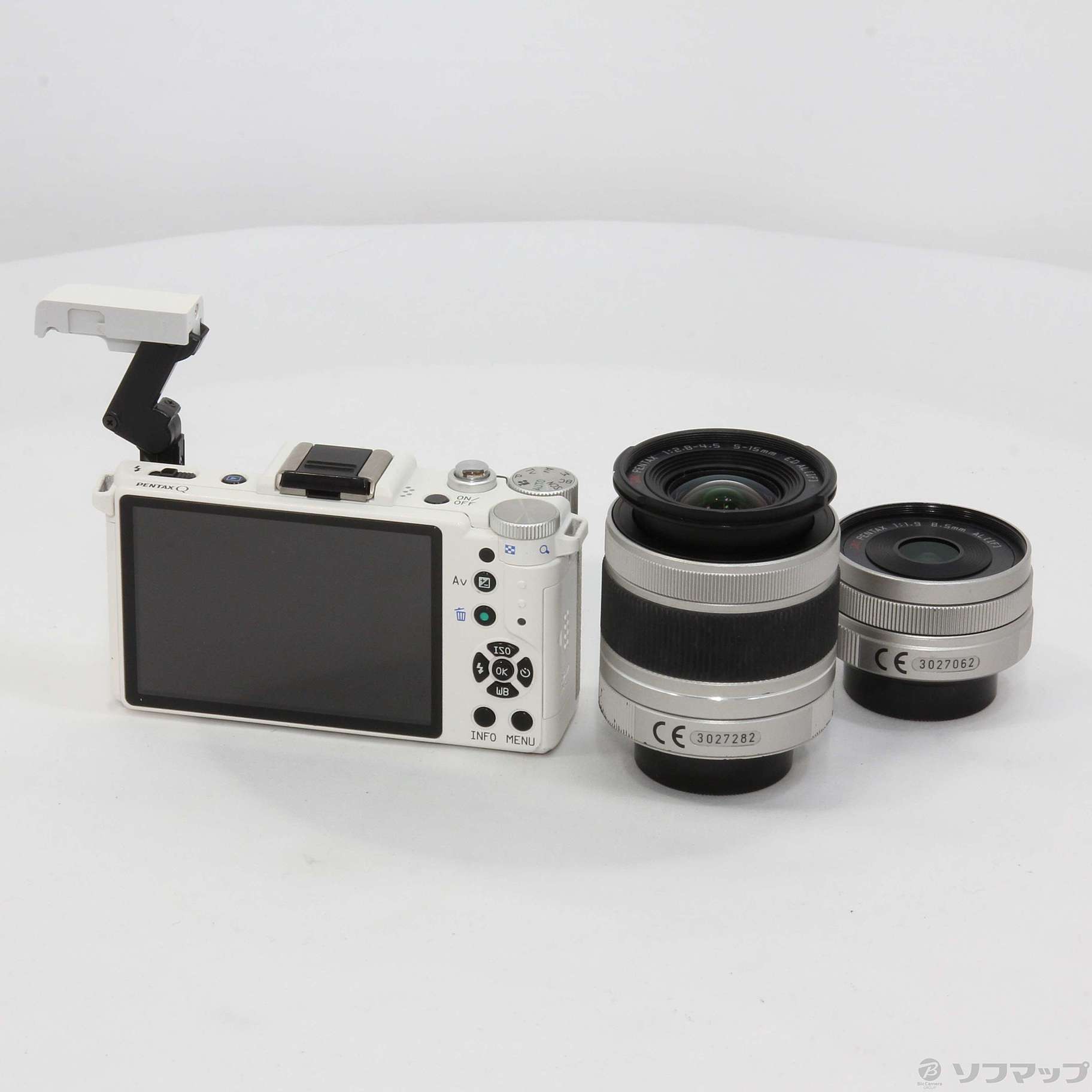 正規店格安】 PENTAX Q Wレンズキット WHITE ホワイト 白 iAgp3