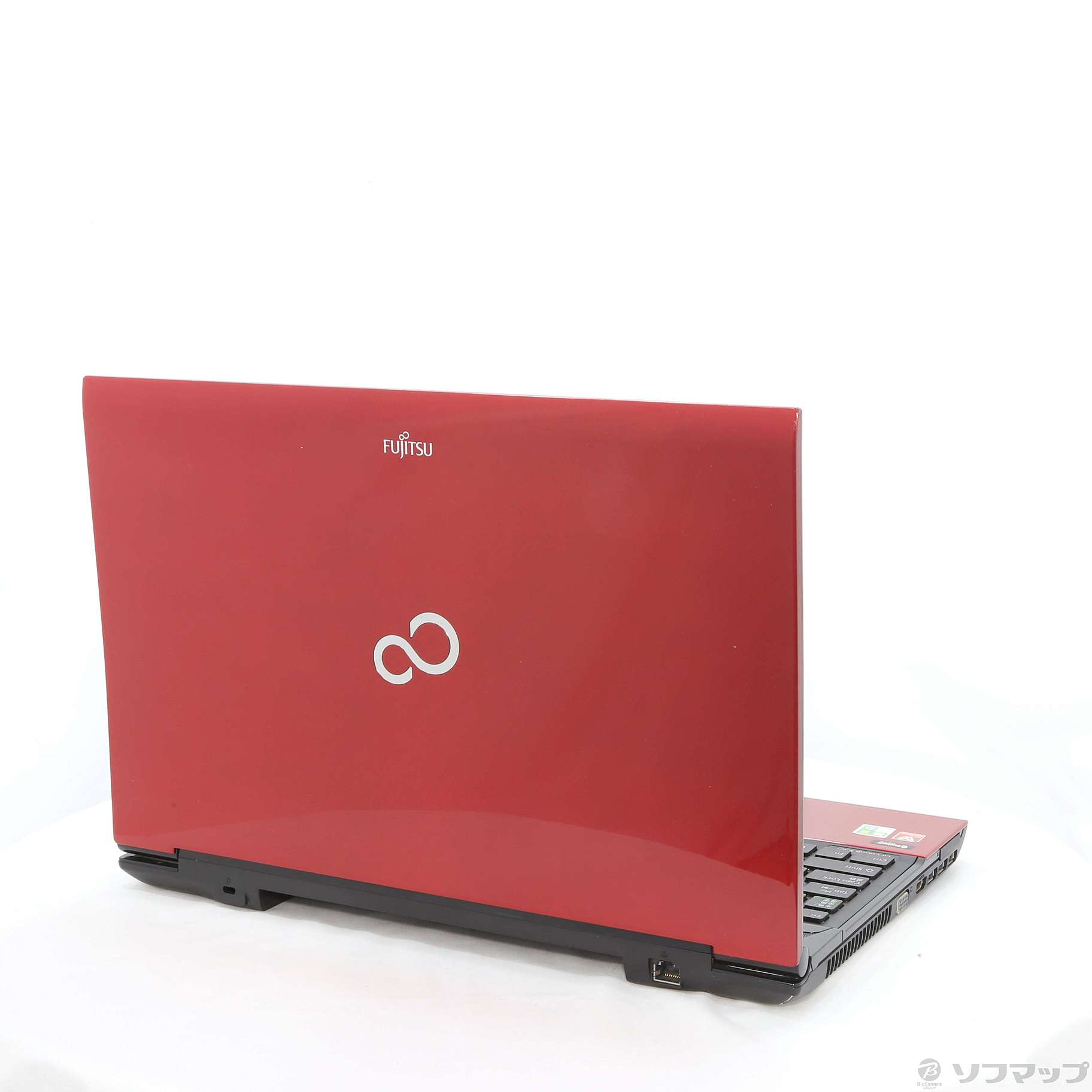 中古】格安安心パソコン LIFEBOOK AH42／J FMVA42JR ルビーレッド 