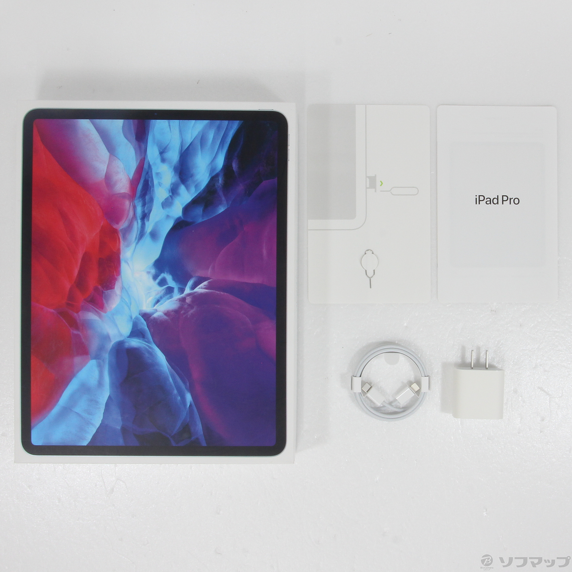 中古】iPad Pro 12.9インチ 第4世代 512GB シルバー MXF82J／A SIM 