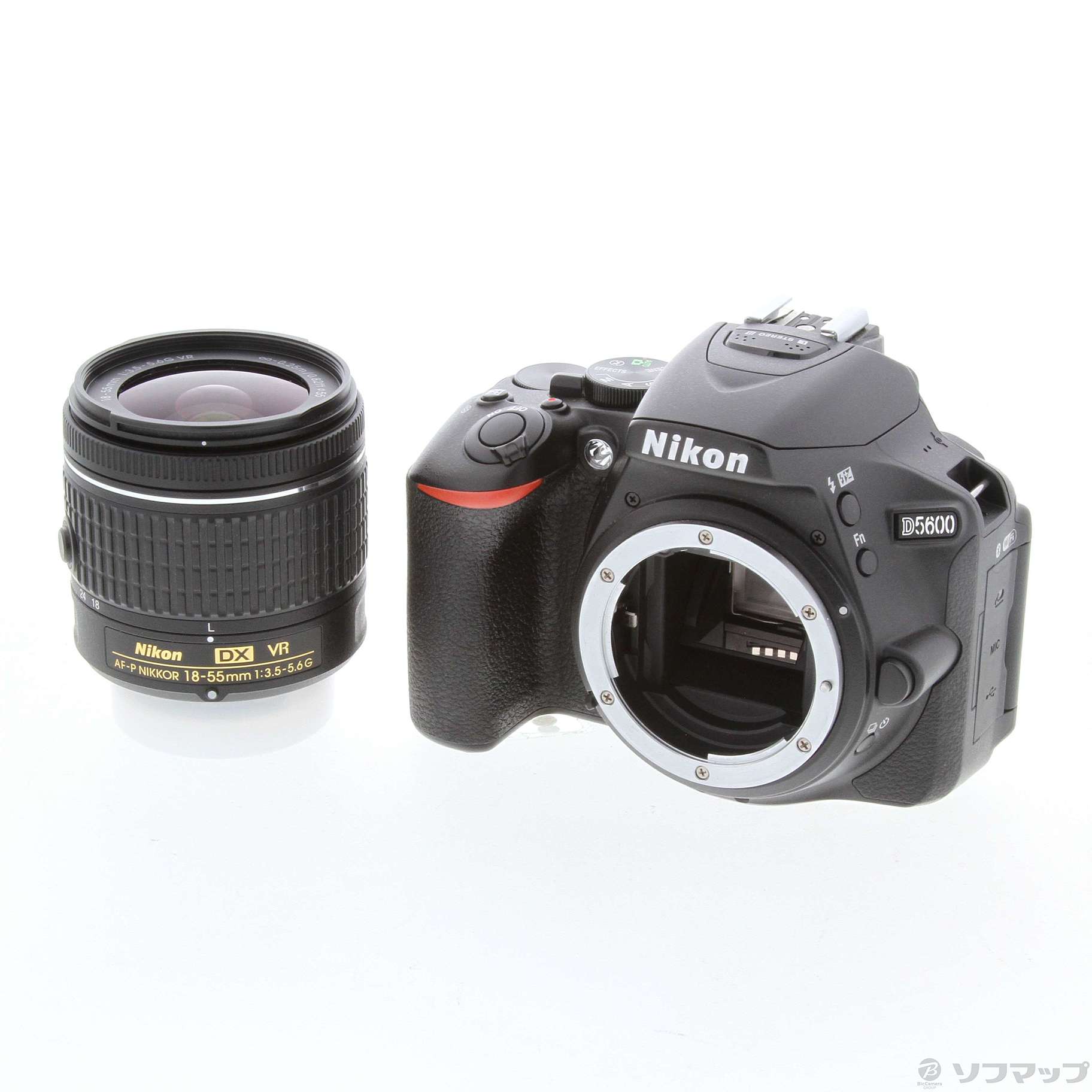 中古】NIKON D5600 18-55 VR レンズキット ブラック [2133035938760