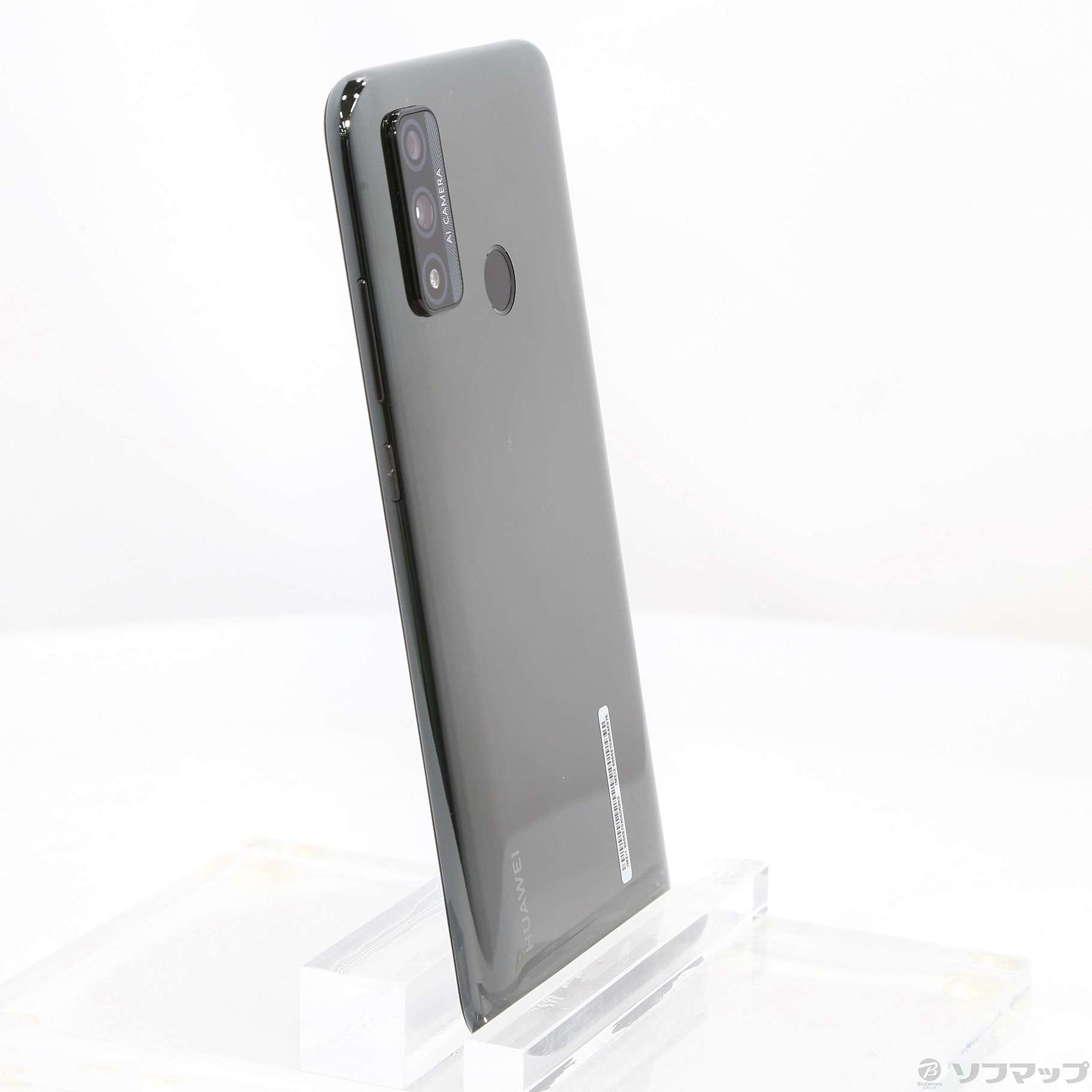 中古】HUAWEI nova lite 3+ 128GB ミッドナイトブラック POT-LX2J SIM