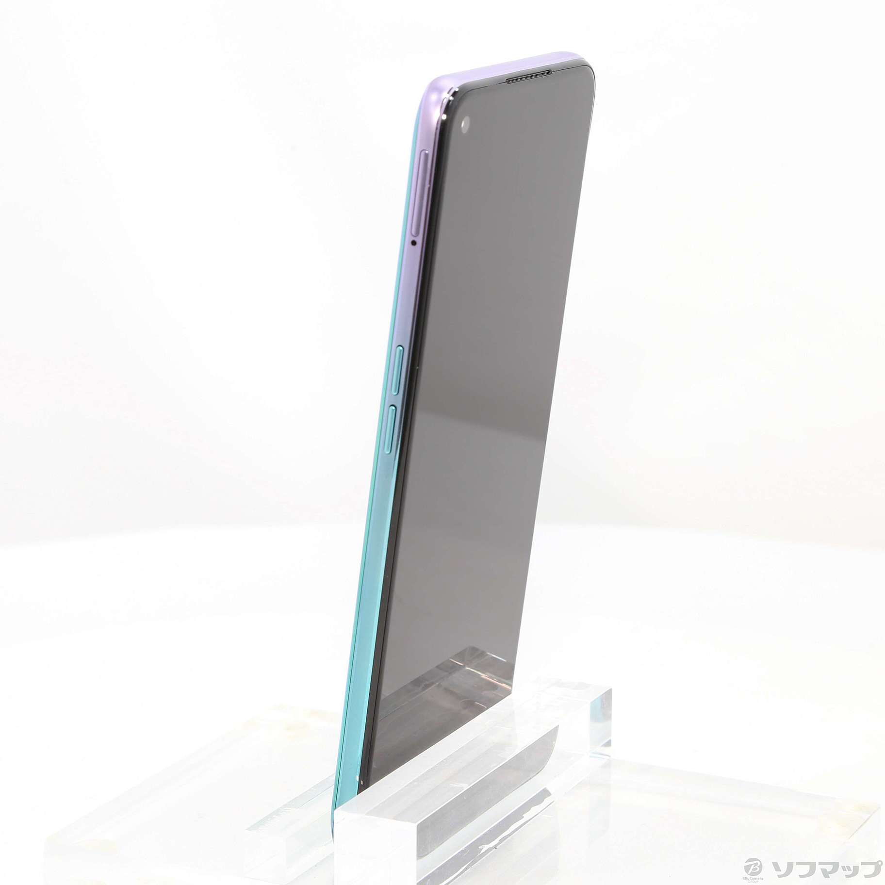 中古】OPPO A54 5G 64GB ファンタスティックパープル OPG02 UQ mobile
