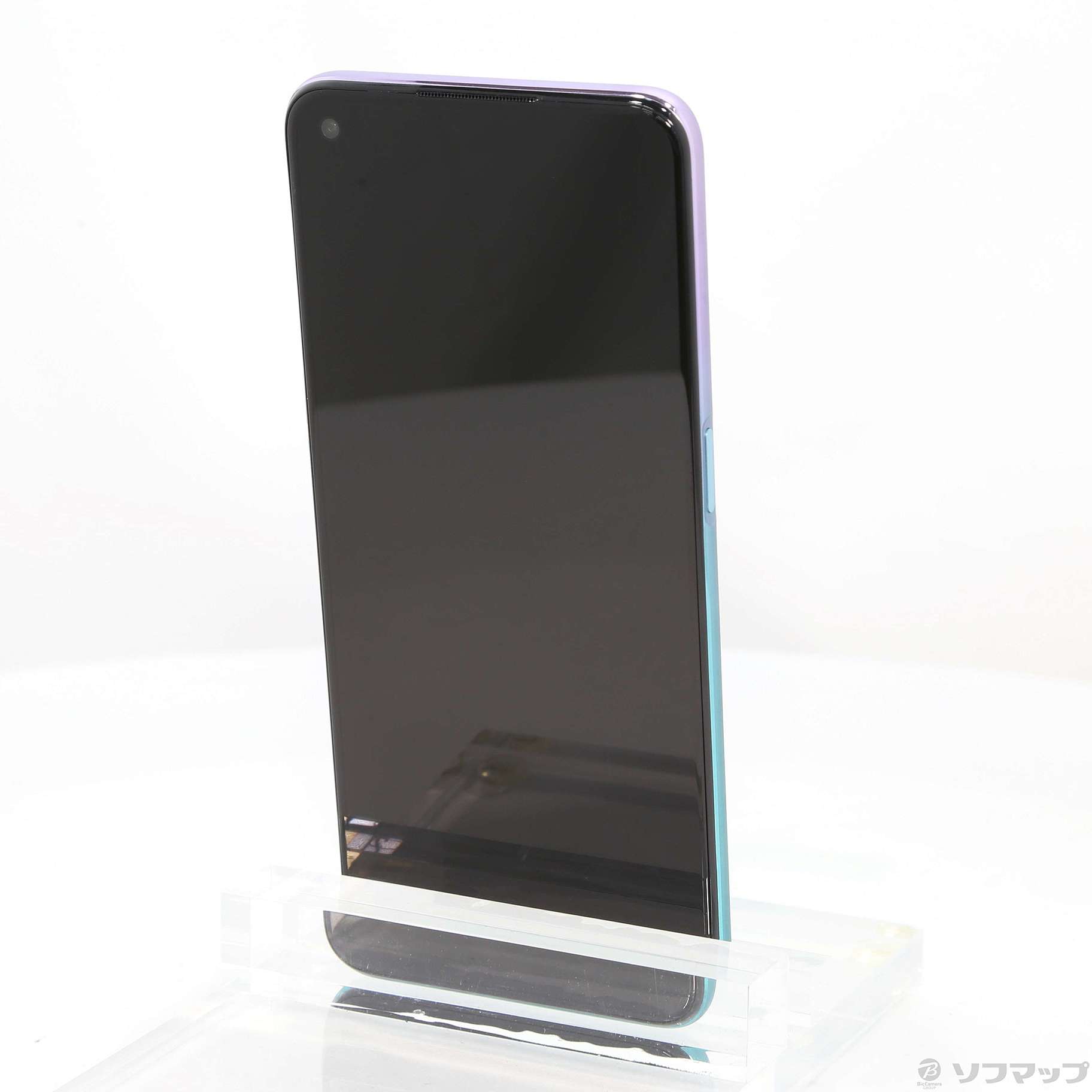 中古】OPPO A54 5G 64GB ファンタスティックパープル OPG02 UQ mobile