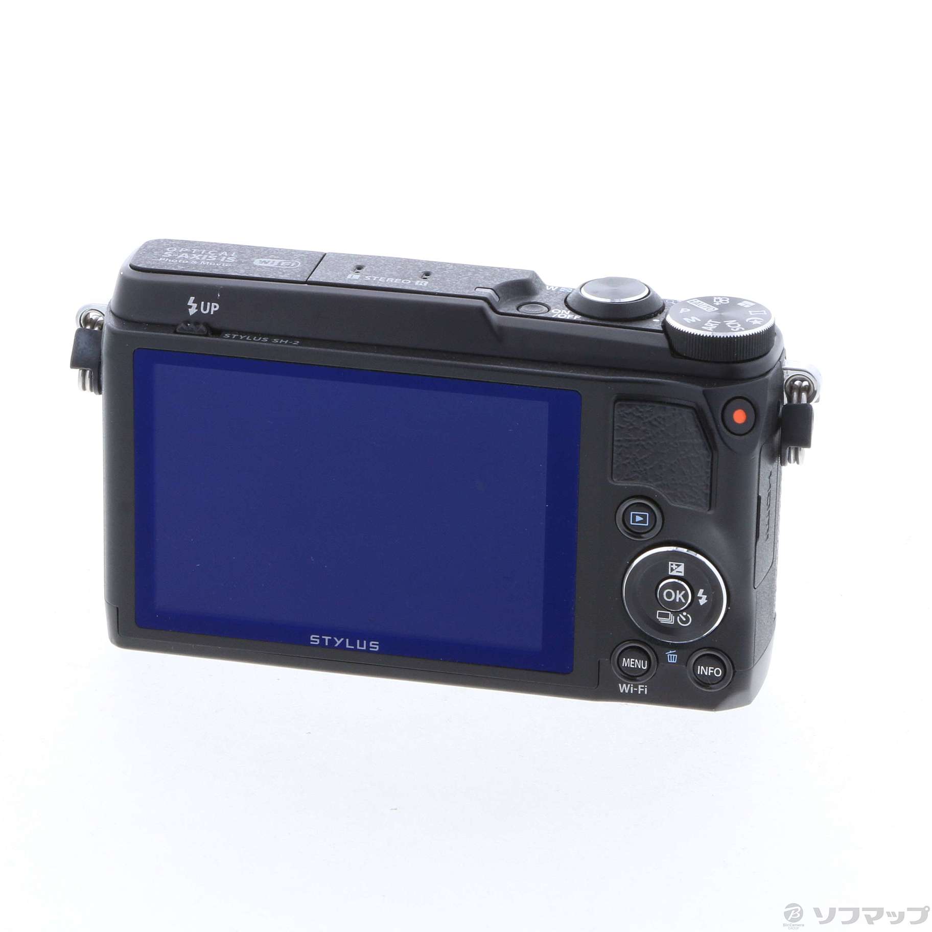 中古】セール対象品 OLYMPUS STYLUS SH-2 ブラック ◇11/24(木)値下げ