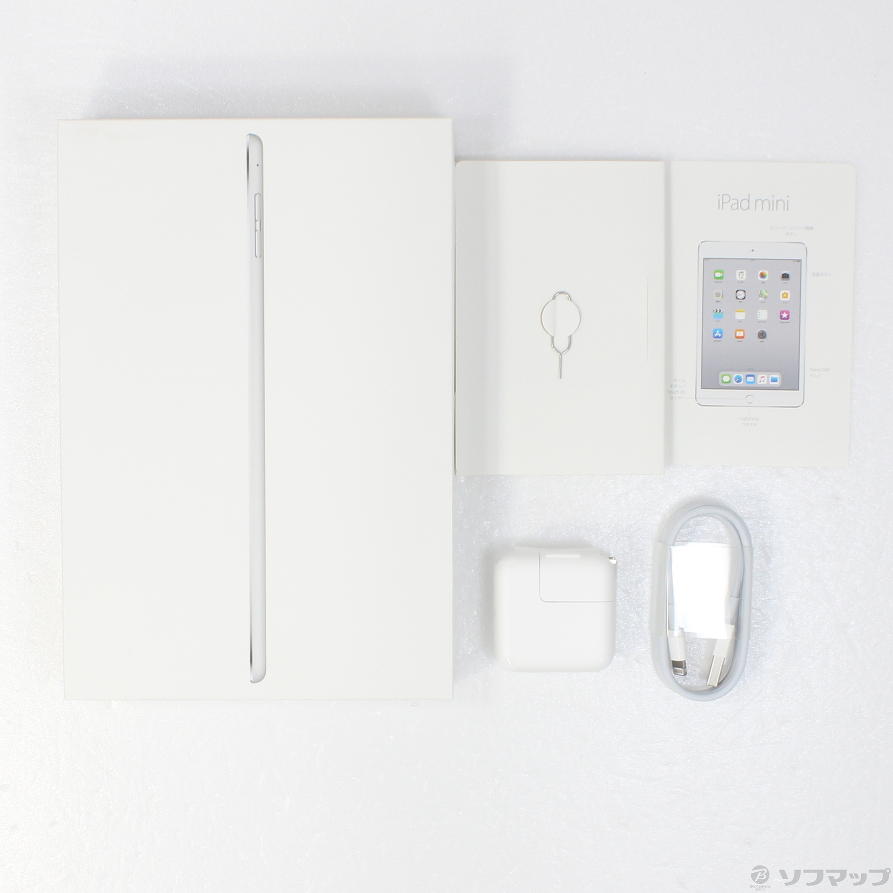 中古】セール対象品 iPad mini 4 128GB シルバー MK772J／A auロック