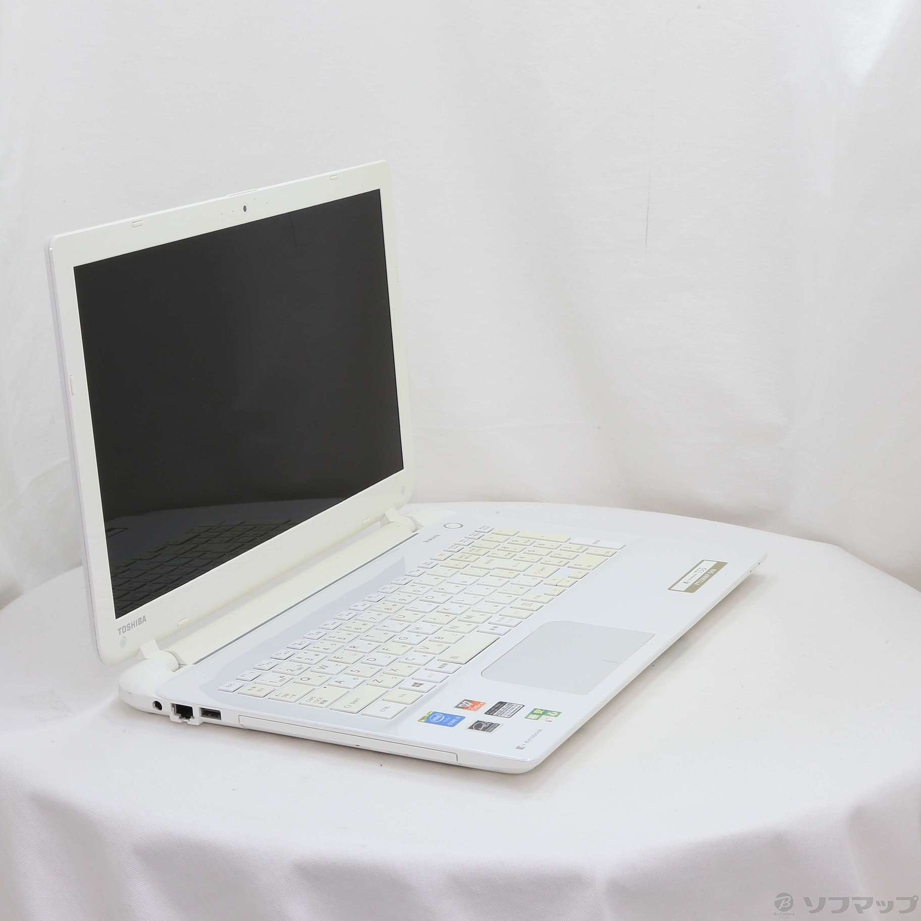 中古】格安安心パソコン dynabook T55／NW PT55NWP-SHA リュクス