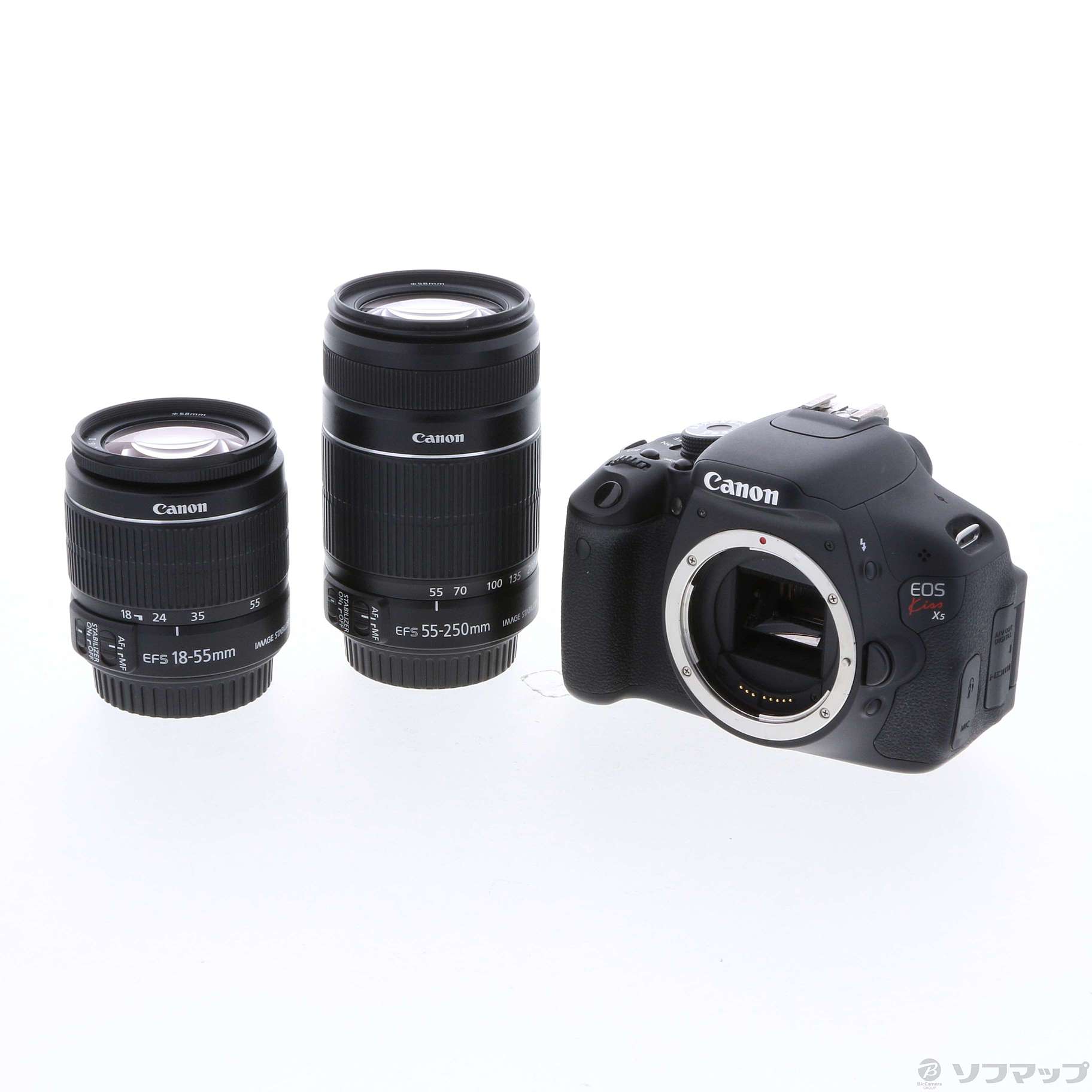 中古】EOS Kiss X5 ダブルズームキット 1800万画素／SDXC ◇12/22(水