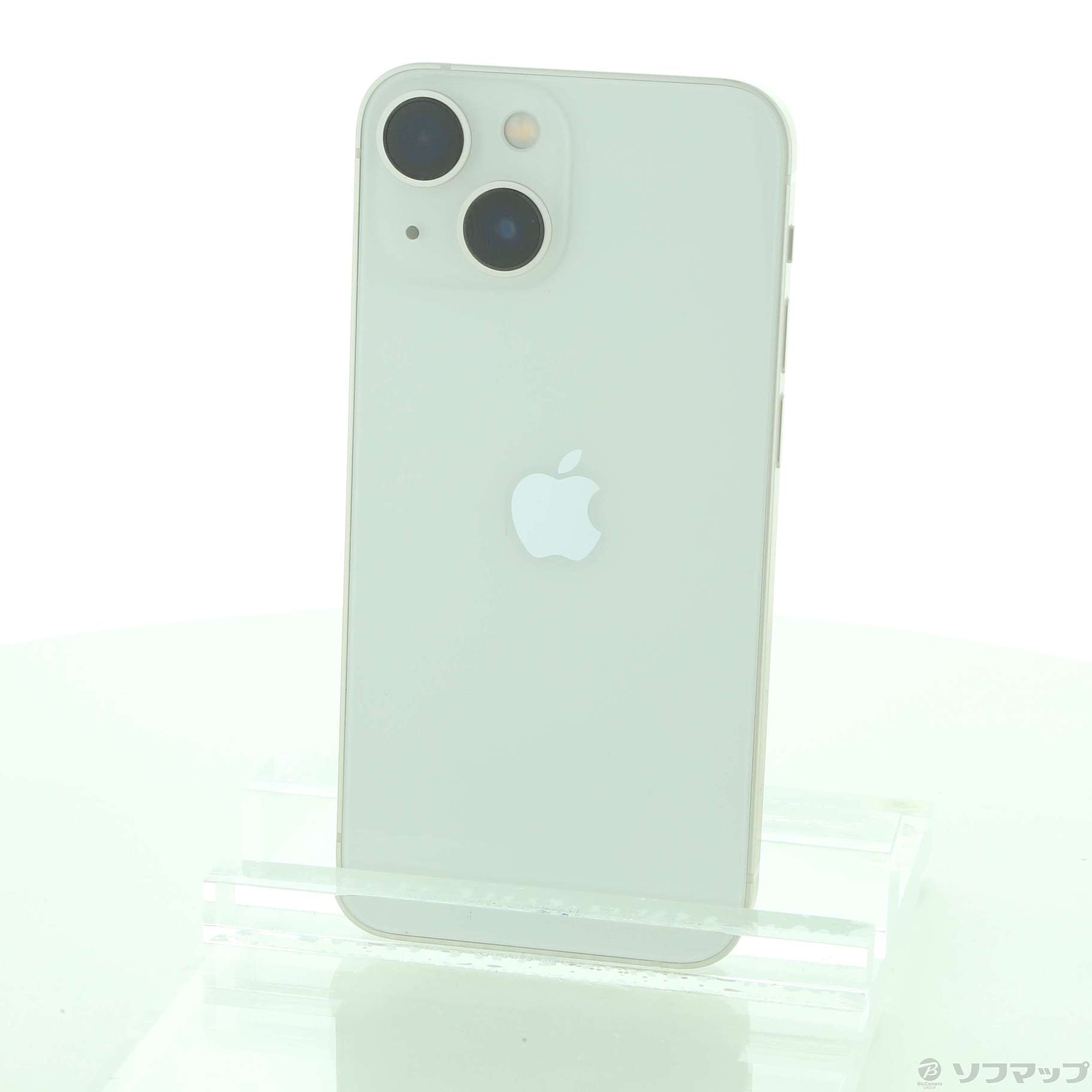 実物-iPhone13 mini[128GB]• SIMフリー MLJE3J スターライト：ゲオ