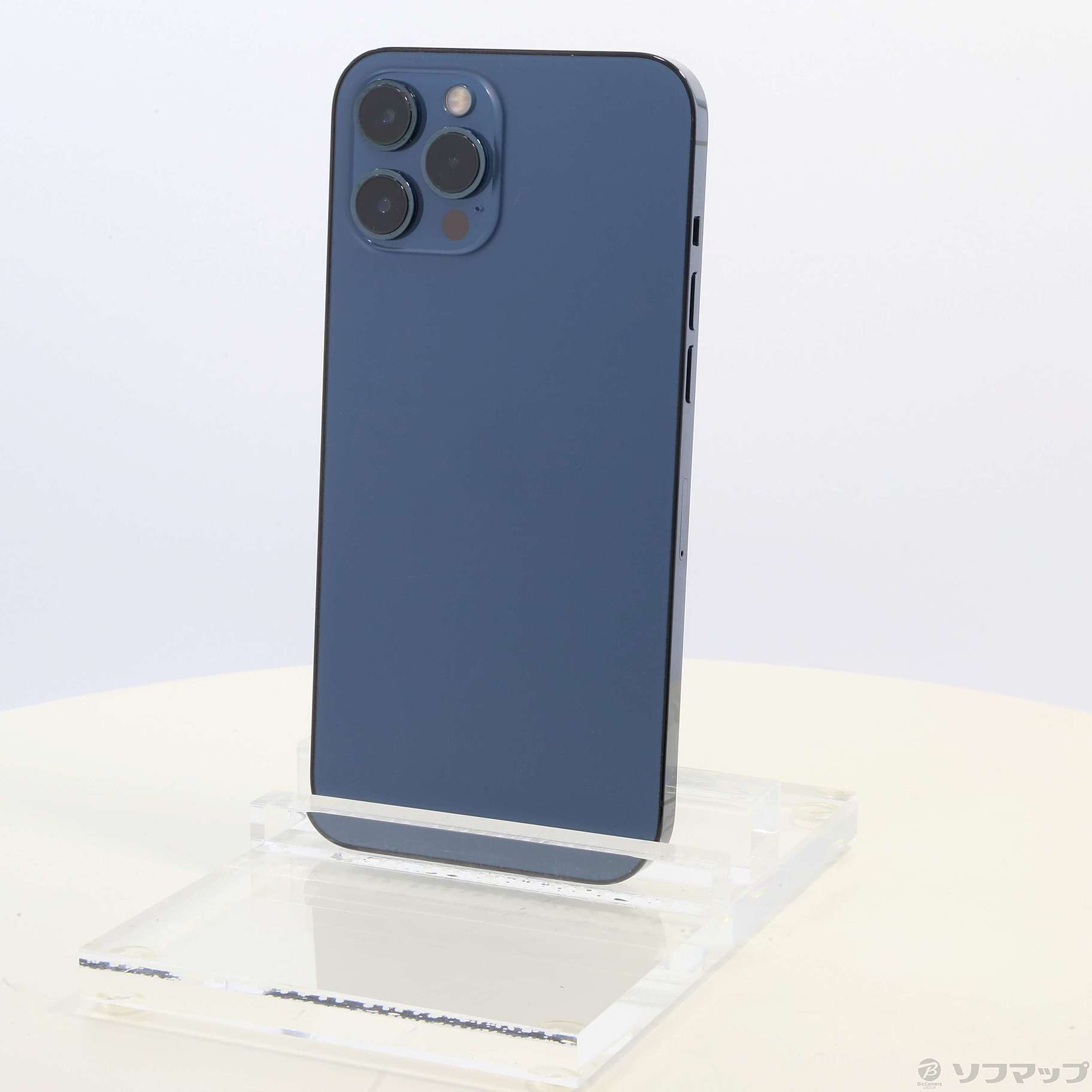 中古】iPhone12 Pro Max 512GB パシフィックブルー MGD63J／A SIM
