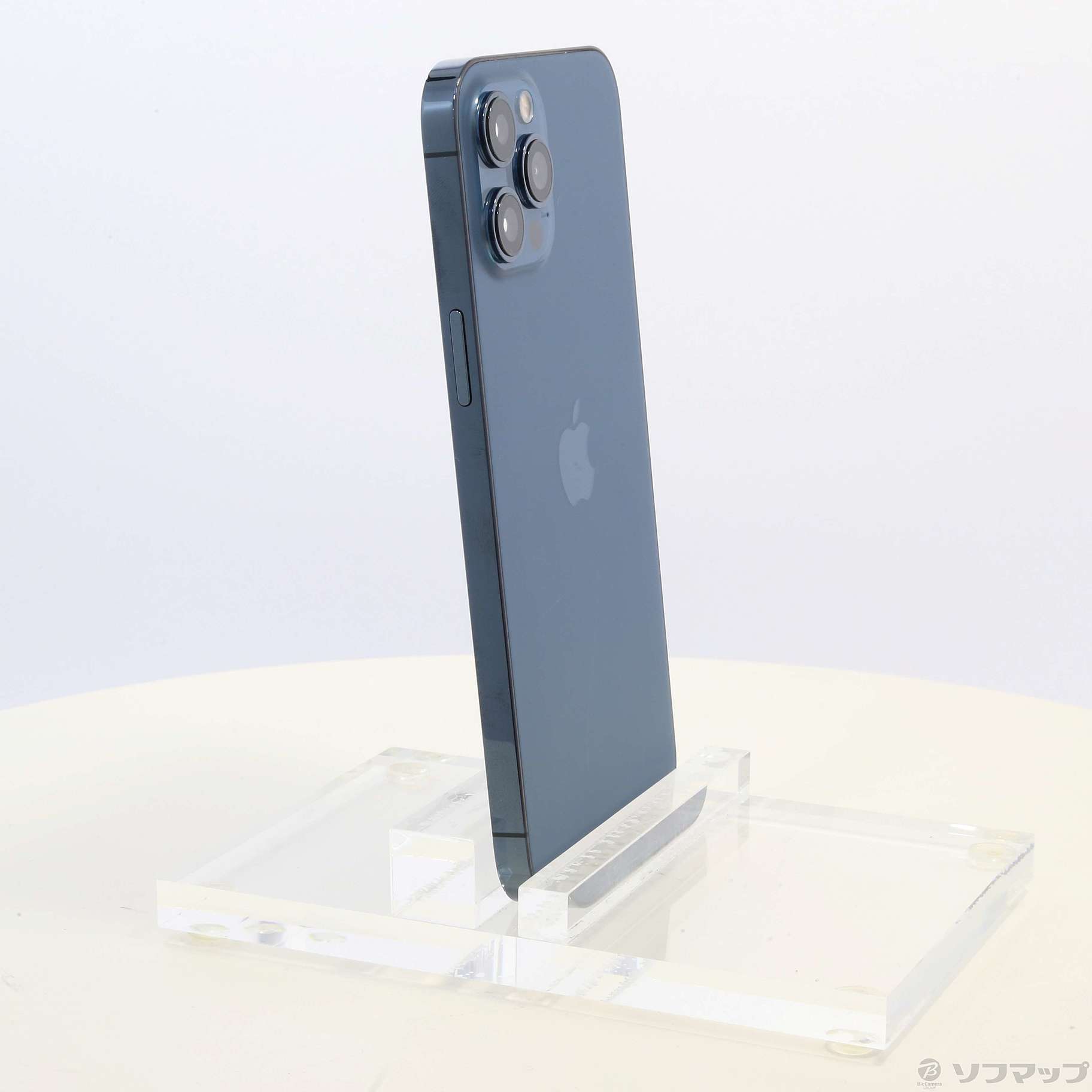中古】iPhone12 Pro Max 512GB パシフィックブルー MGD63J／A SIM