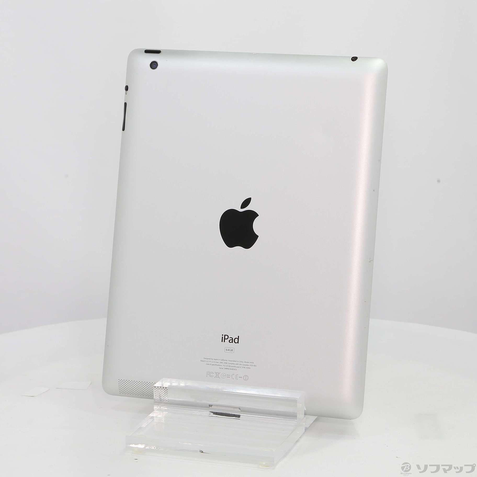 iPad 第3世代 64GB ホワイト MD330J／A Wi-Fi