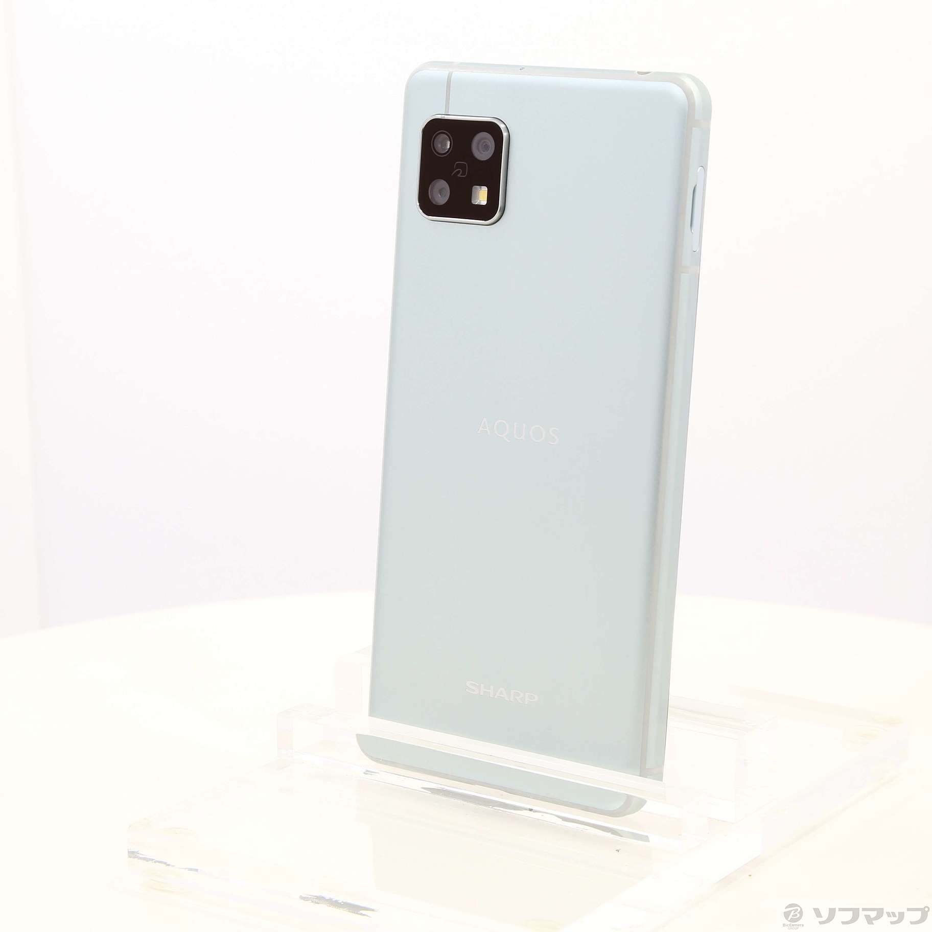 中古】AQUOS sense5G 64GB オリーブシルバー SH-M17S SIMフリー